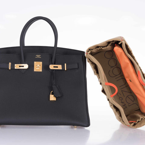Hermès Birkin 35 Black Togo Gold Hardware