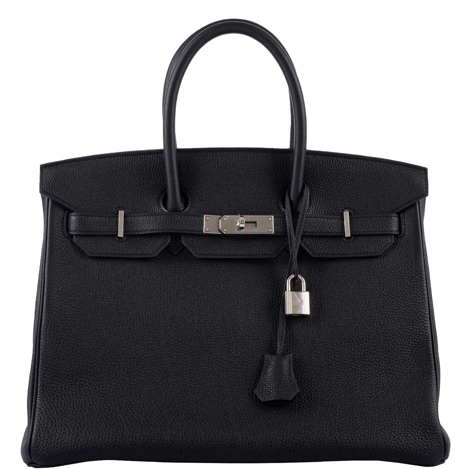 Hermès Birkin 35 Black Togo Palladium Hardware - 2020, Y