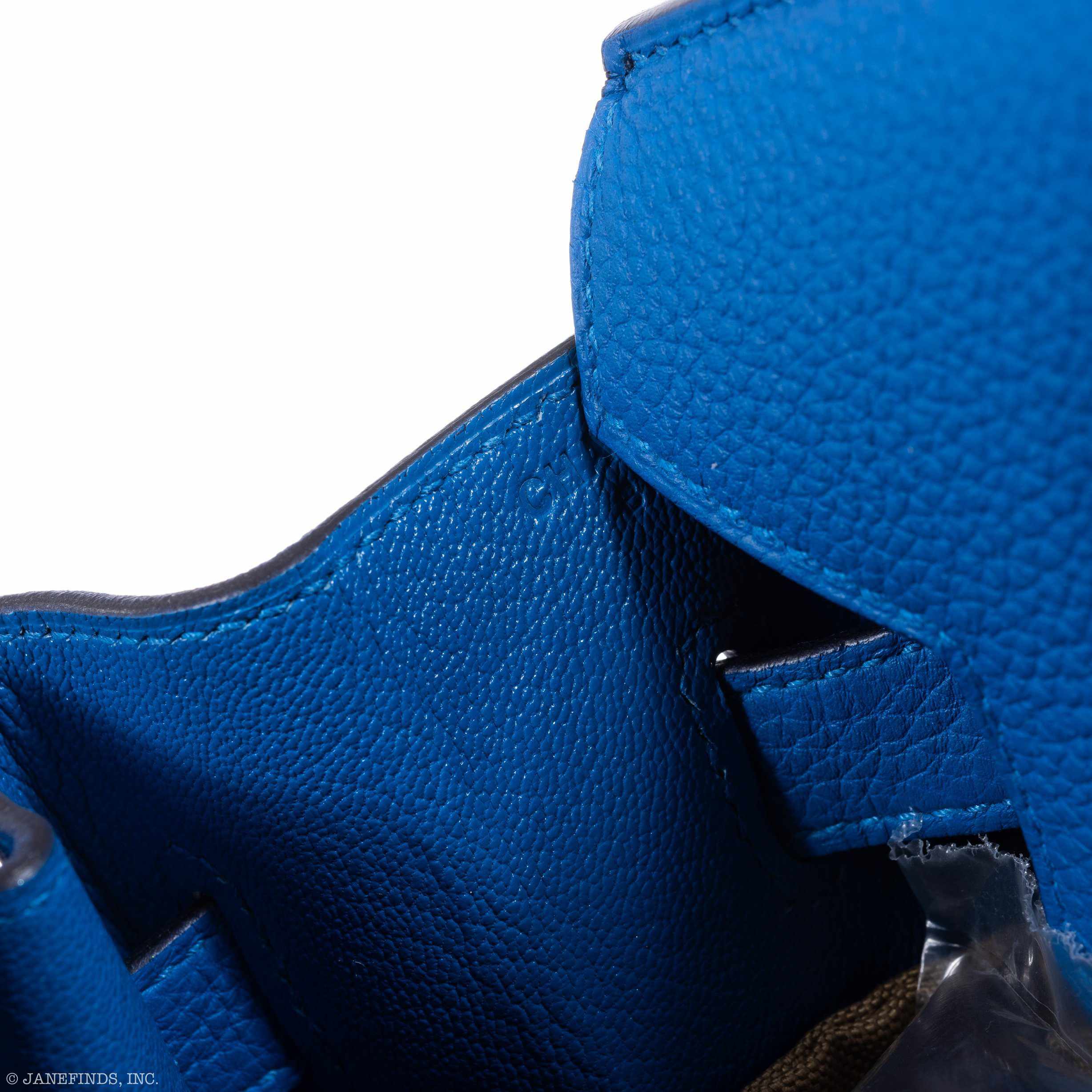 Hermès Birkin 35 Blue Zellige Togo Palladium Hardware