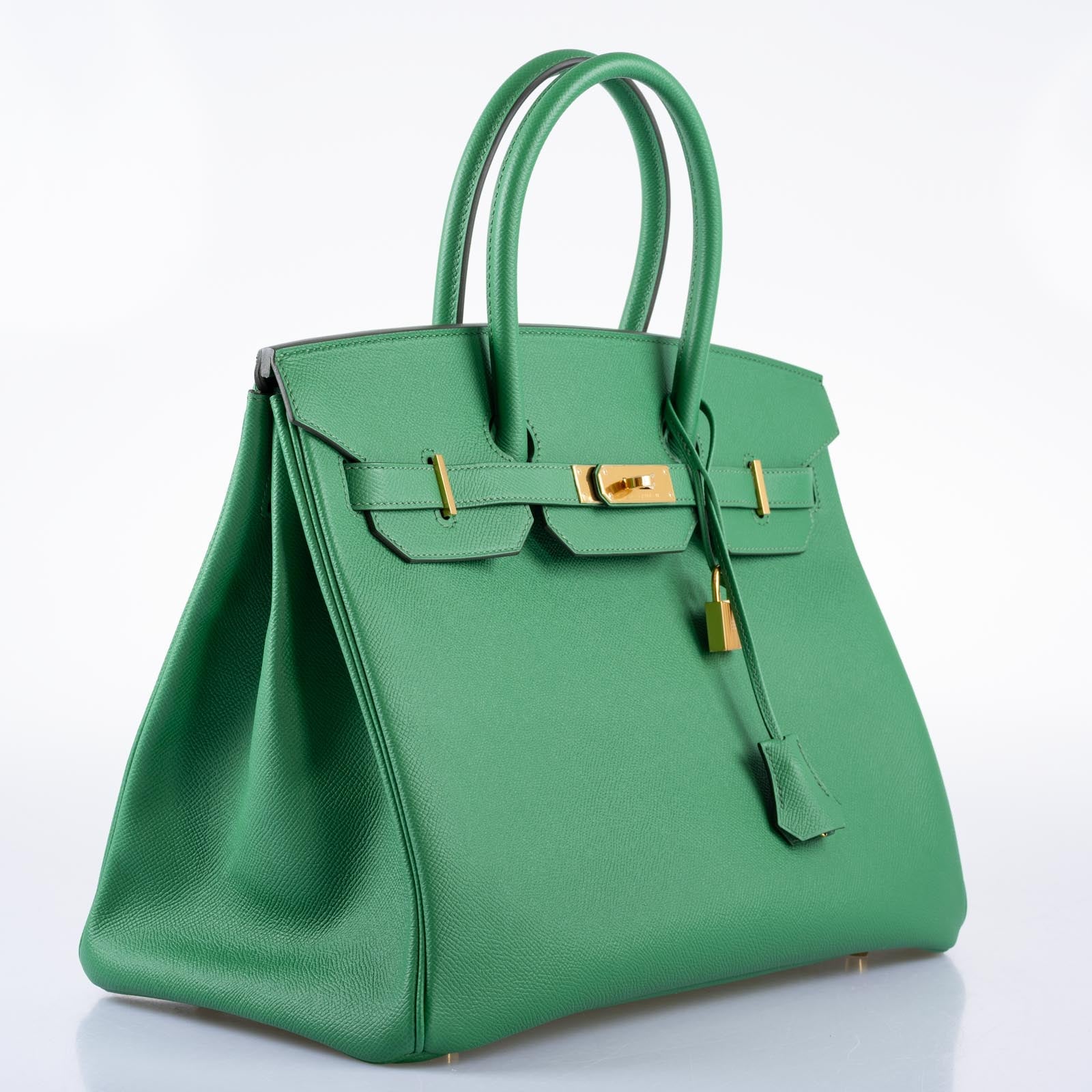 Hermès Birkin 35 Cactus Epsom Gold Hardware