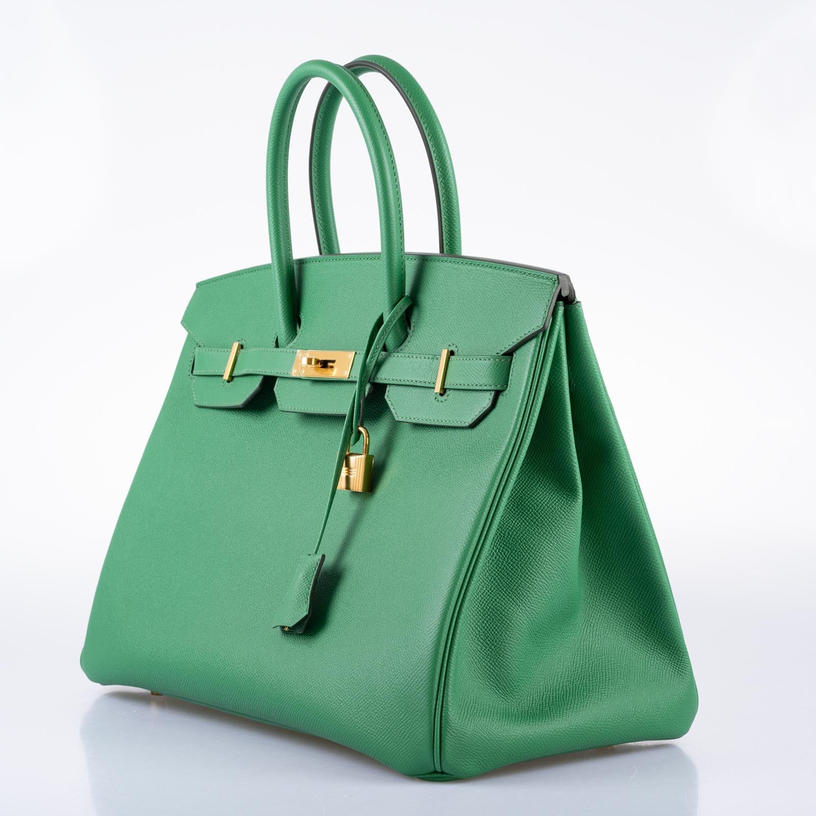 Hermès Birkin 35 Cactus Epsom Gold Hardware