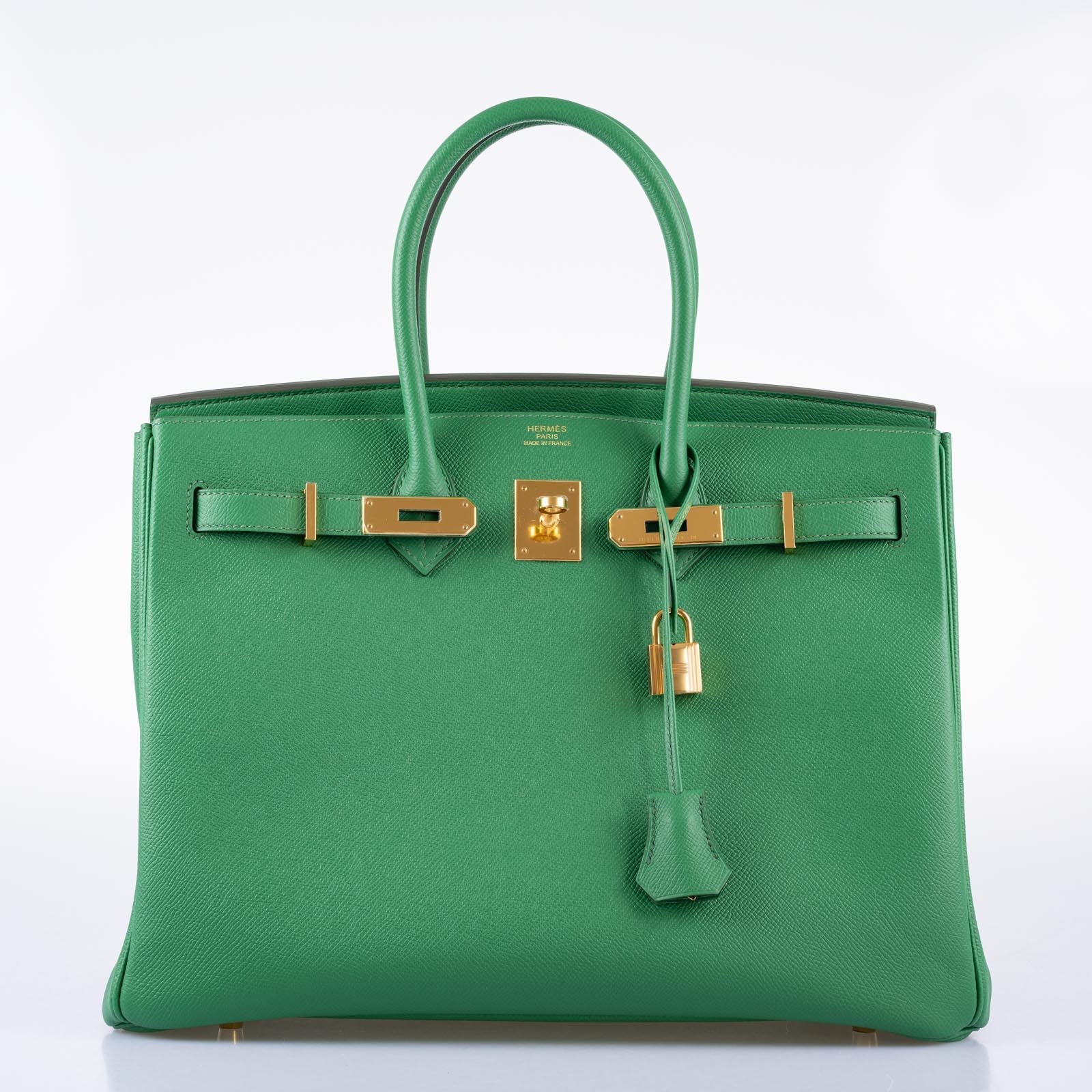 Hermès Birkin 35 Cactus Epsom Gold Hardware