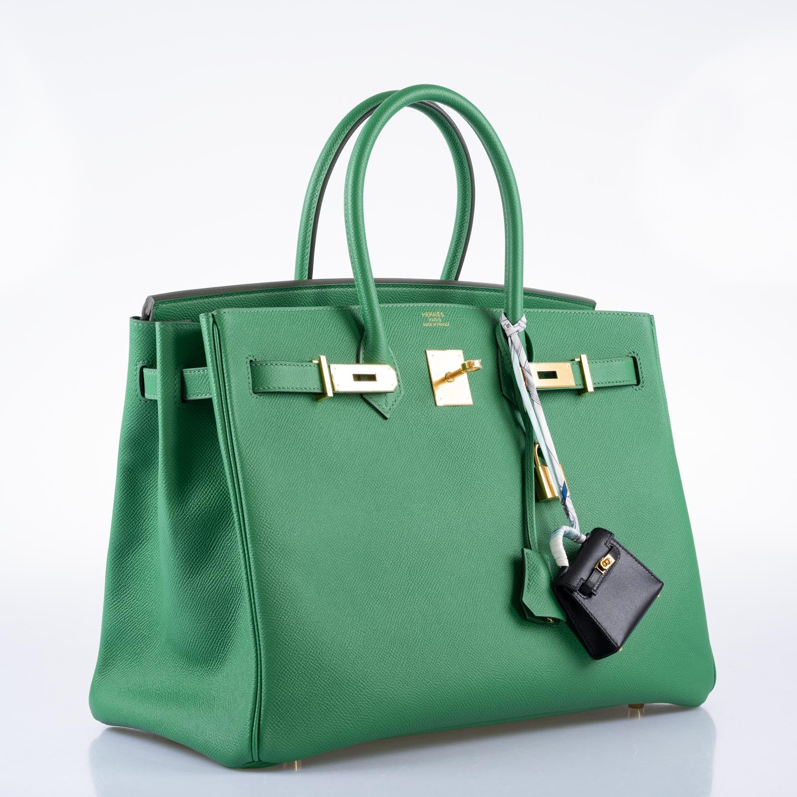 Hermès Birkin 35 Cactus Epsom Gold Hardware