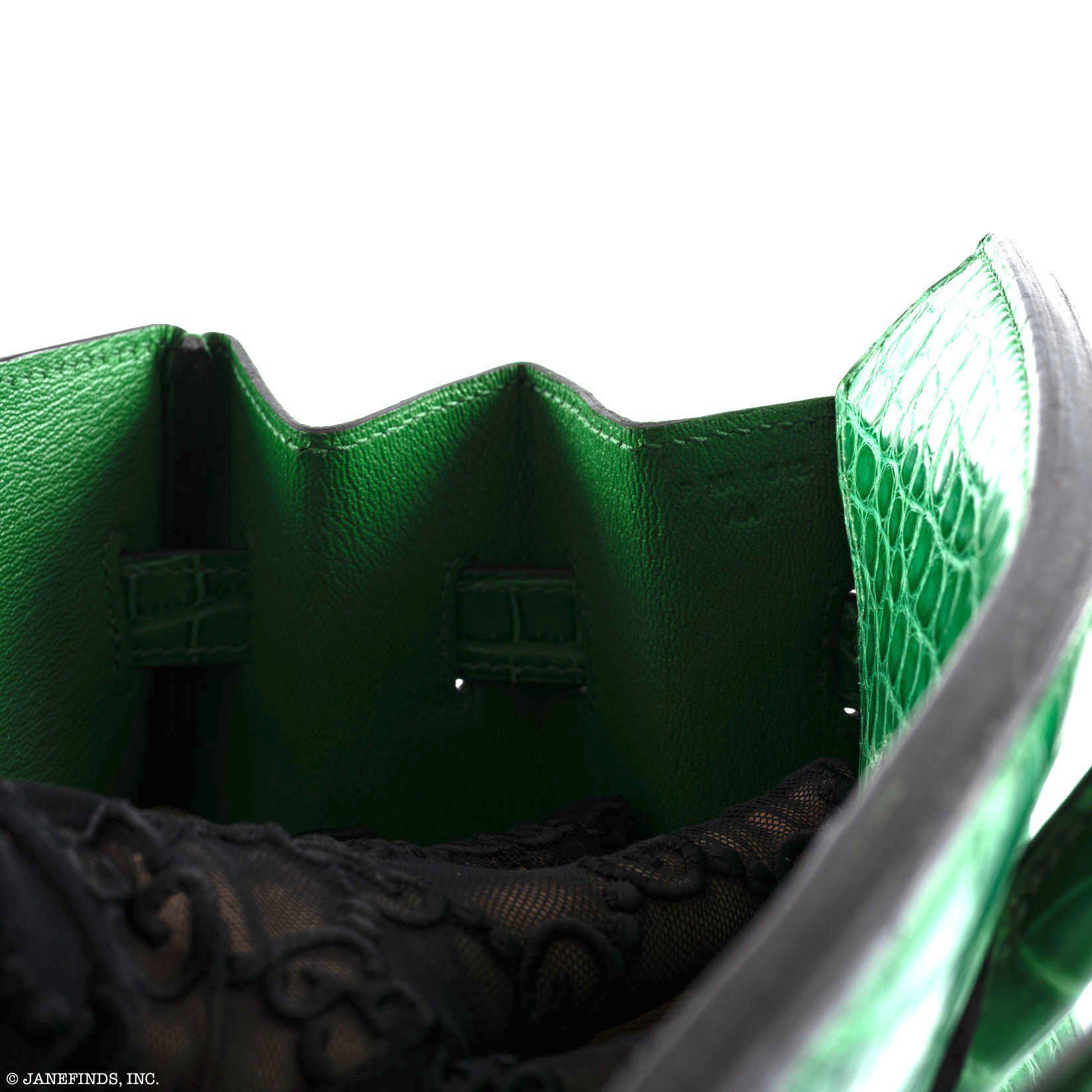 Hermès Birkin 35 Cactus Matte Alligator Gold Hardware