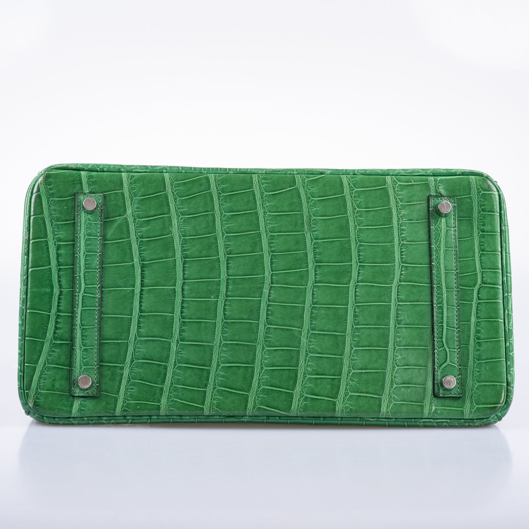 Hermès Birkin 35 Cactus Matte Alligator Palladium Hardware