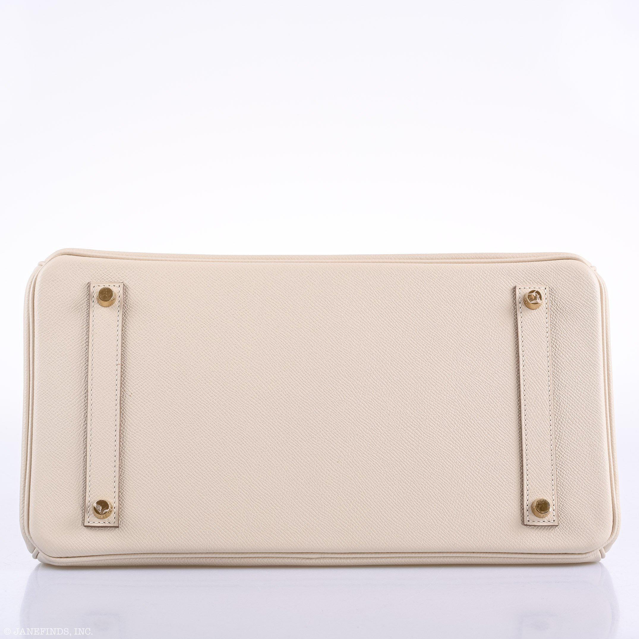 Hermès Birkin 35 Craie Epsom Gold Hardware - 2015, T