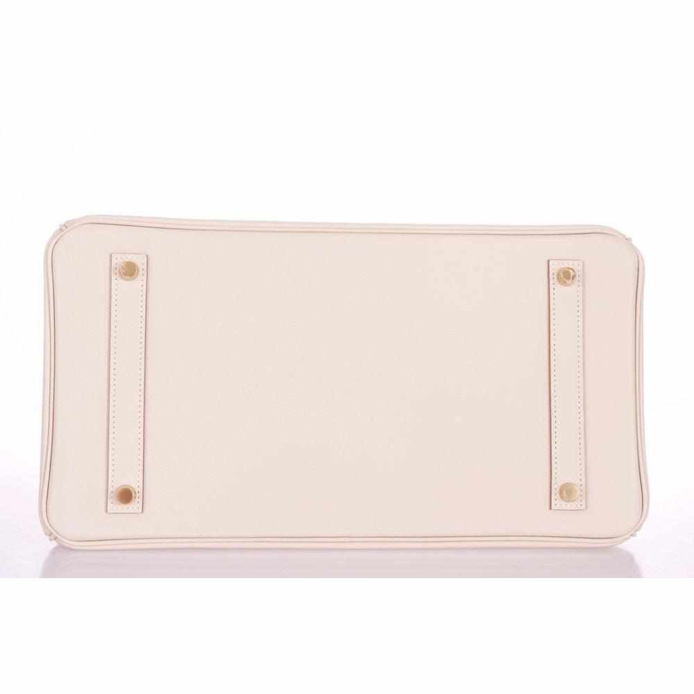 Hermès Birkin 35 Craie Epsom Gold Hardware