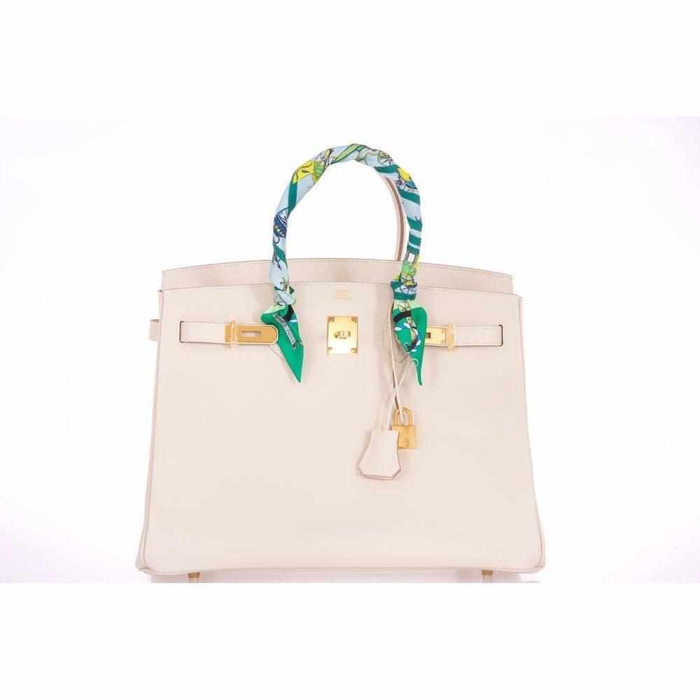 Hermès Birkin 35 Craie Epsom Gold Hardware