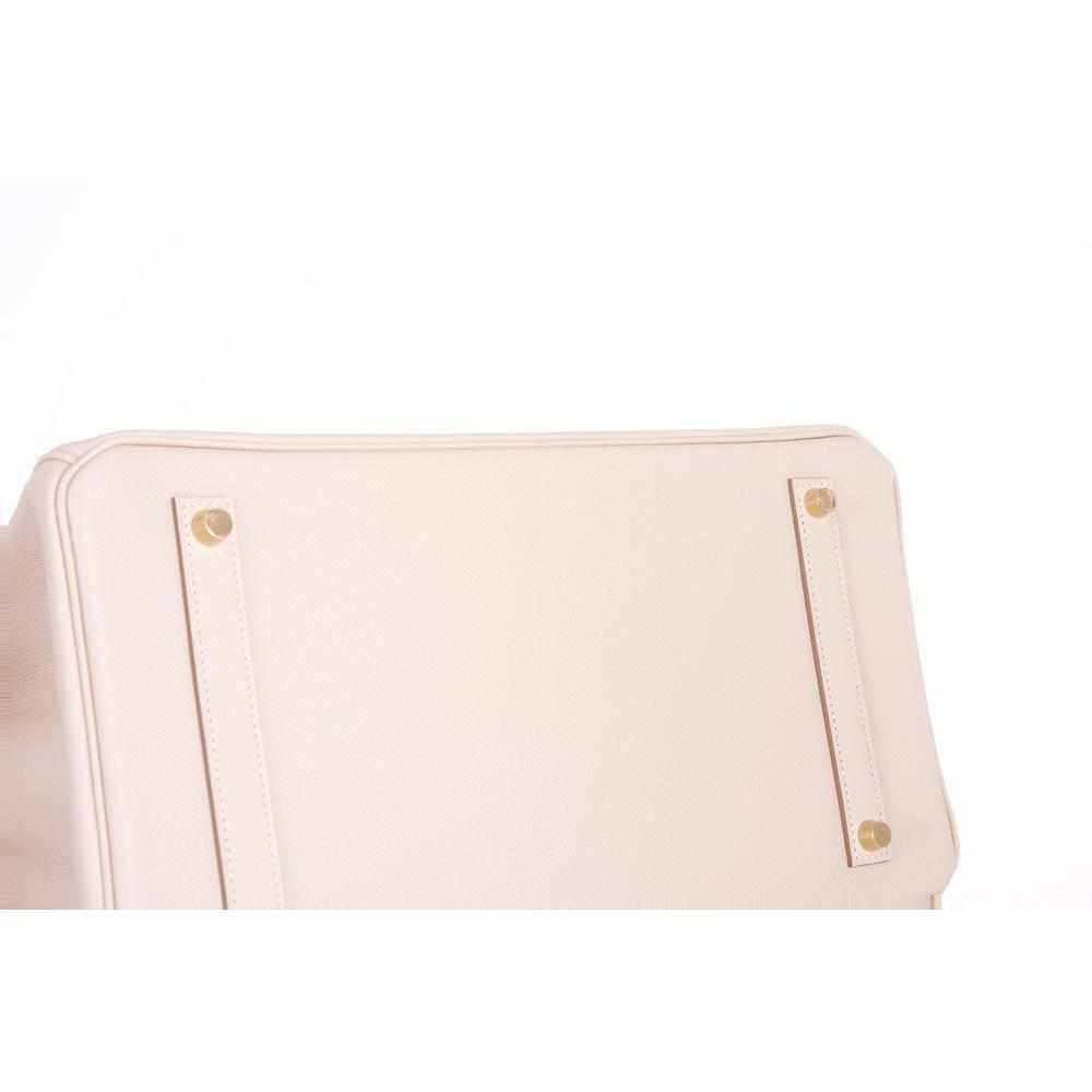 Hermès Birkin 35 Craie Epsom Gold Hardware