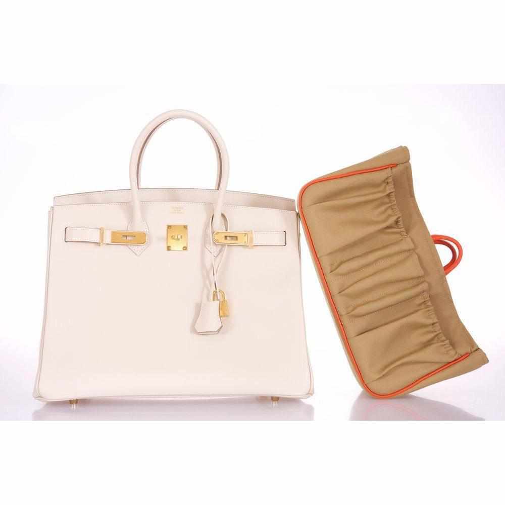 Hermès Birkin 35 Craie Epsom Gold Hardware