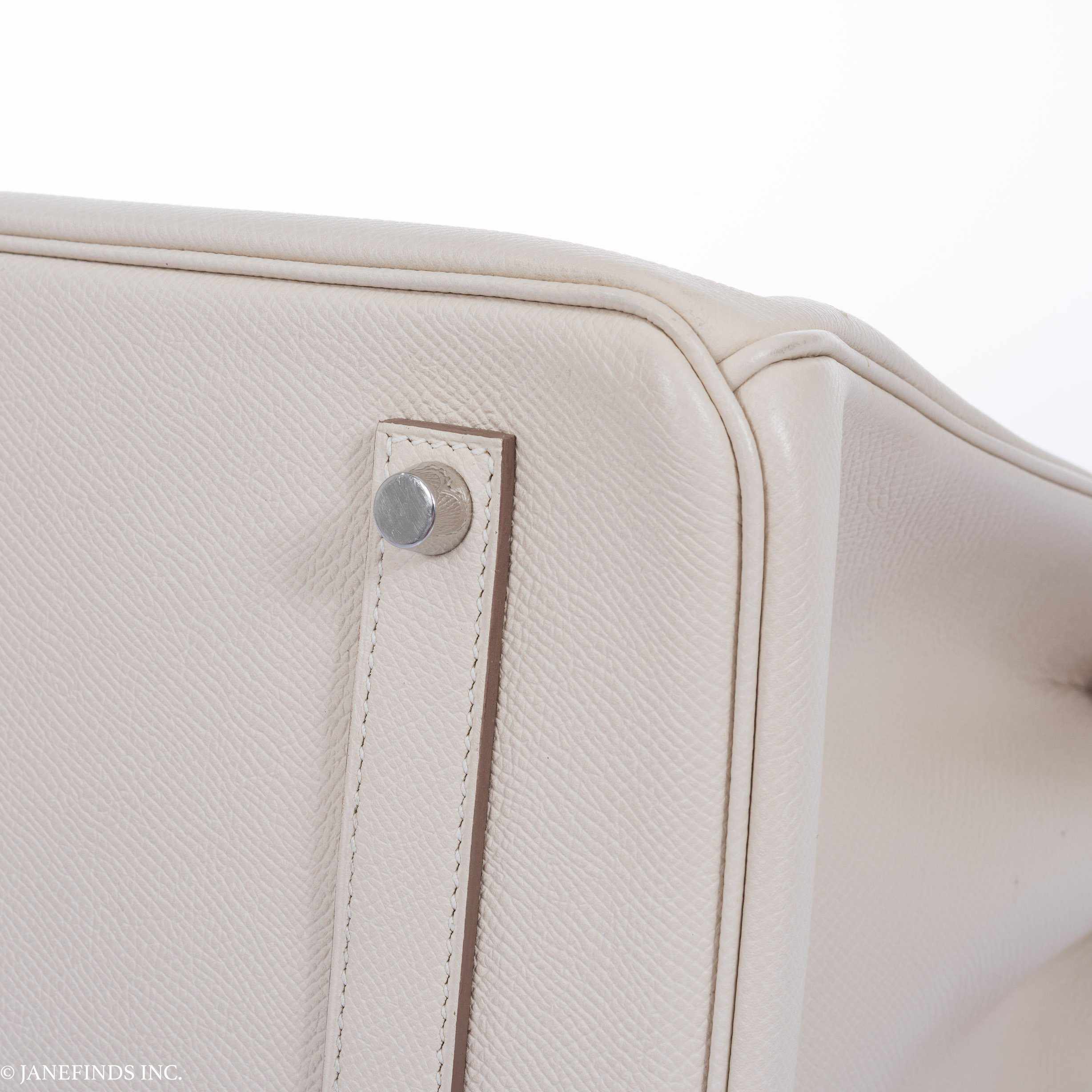 Hermès Birkin 35 Craie Epsom Palladium Hardware