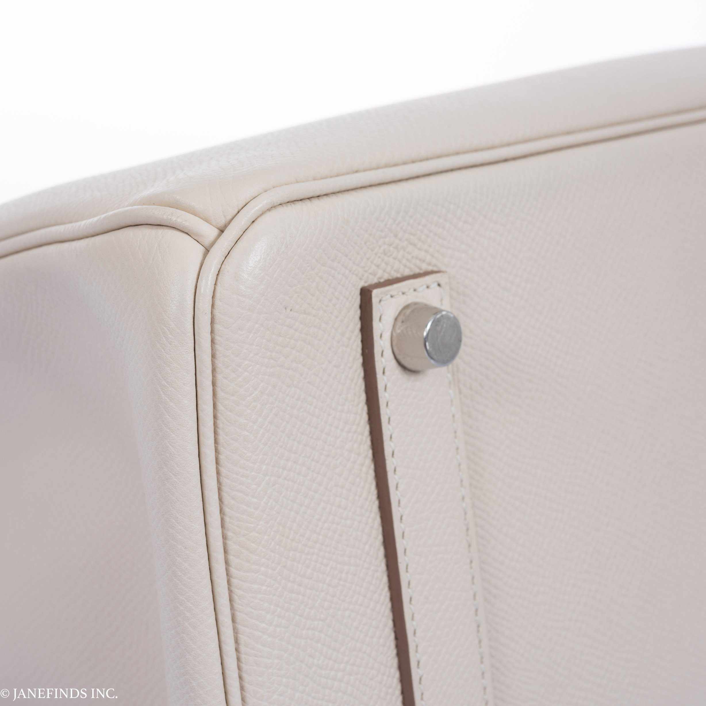 Hermès Birkin 35 Craie Epsom Palladium Hardware