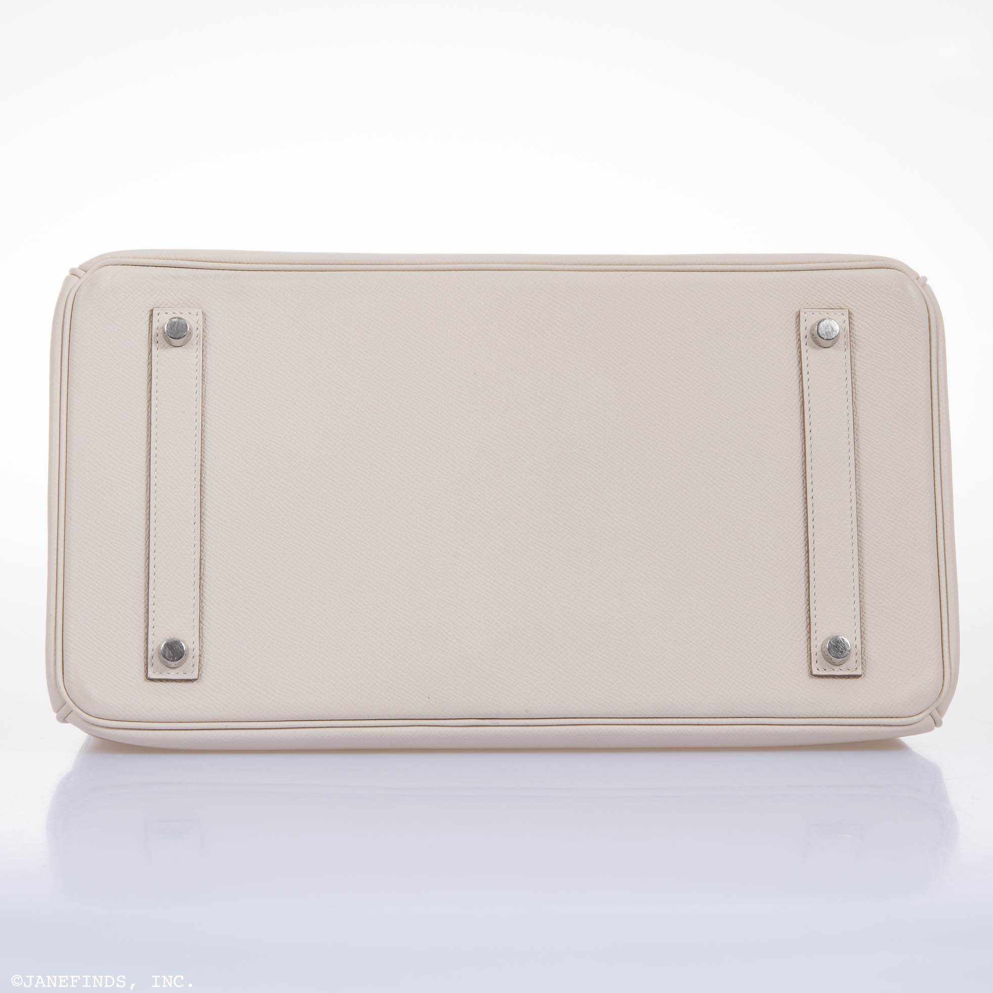 Hermès Birkin 35 Craie Epsom Palladium Hardware