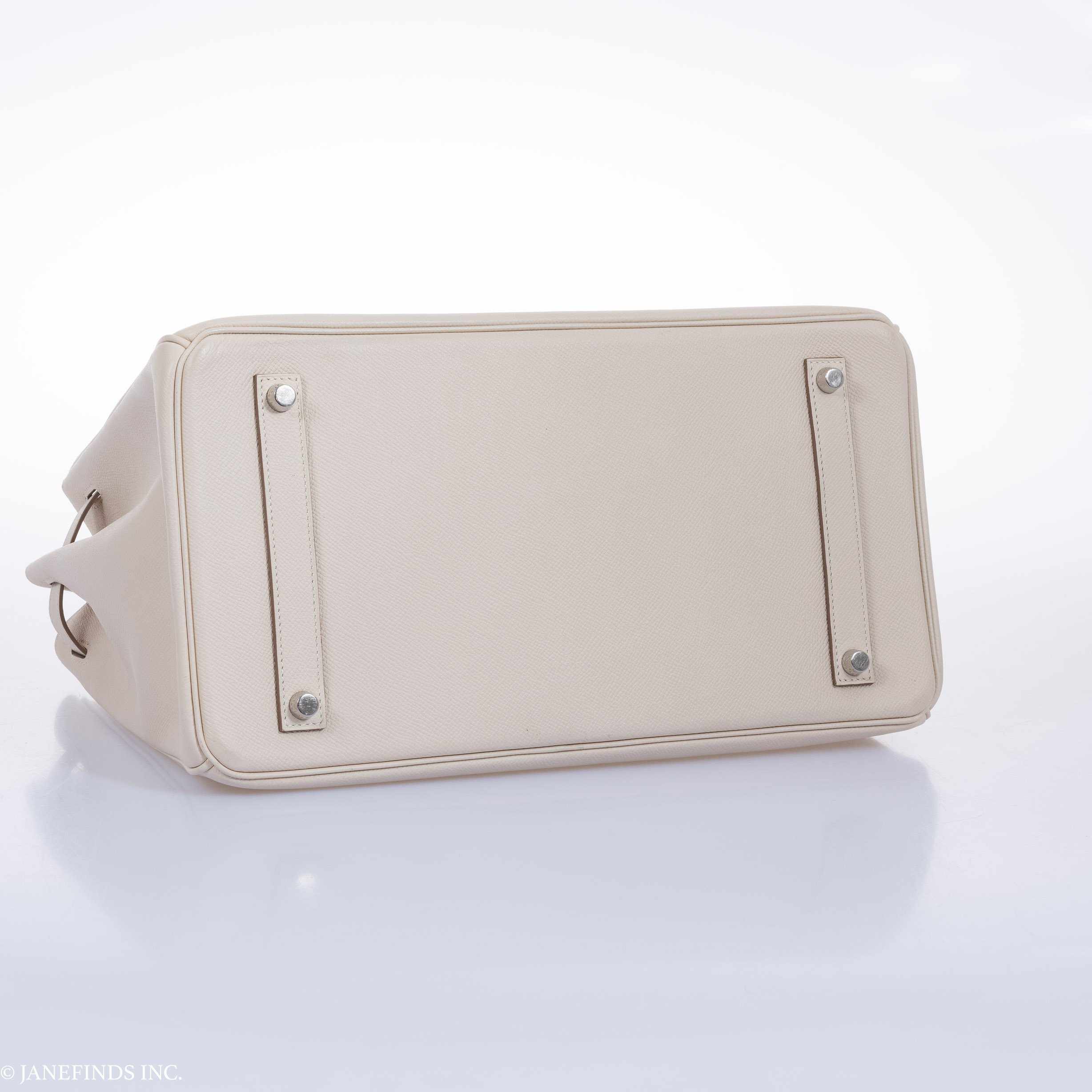 Hermès Birkin 35 Craie Epsom Palladium Hardware