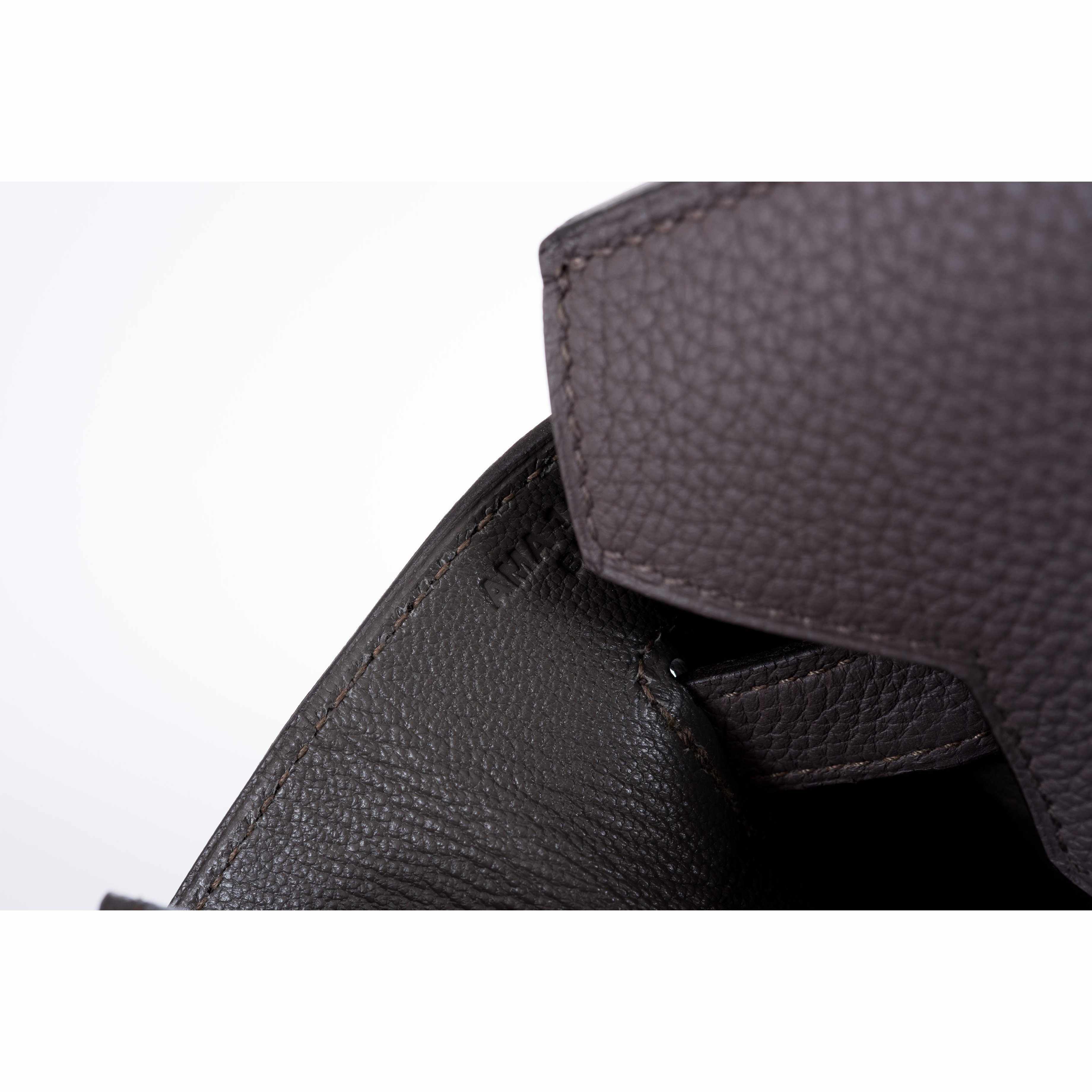 Hermès Birkin 35 Etain Tin Grey Togo Gold Hardware