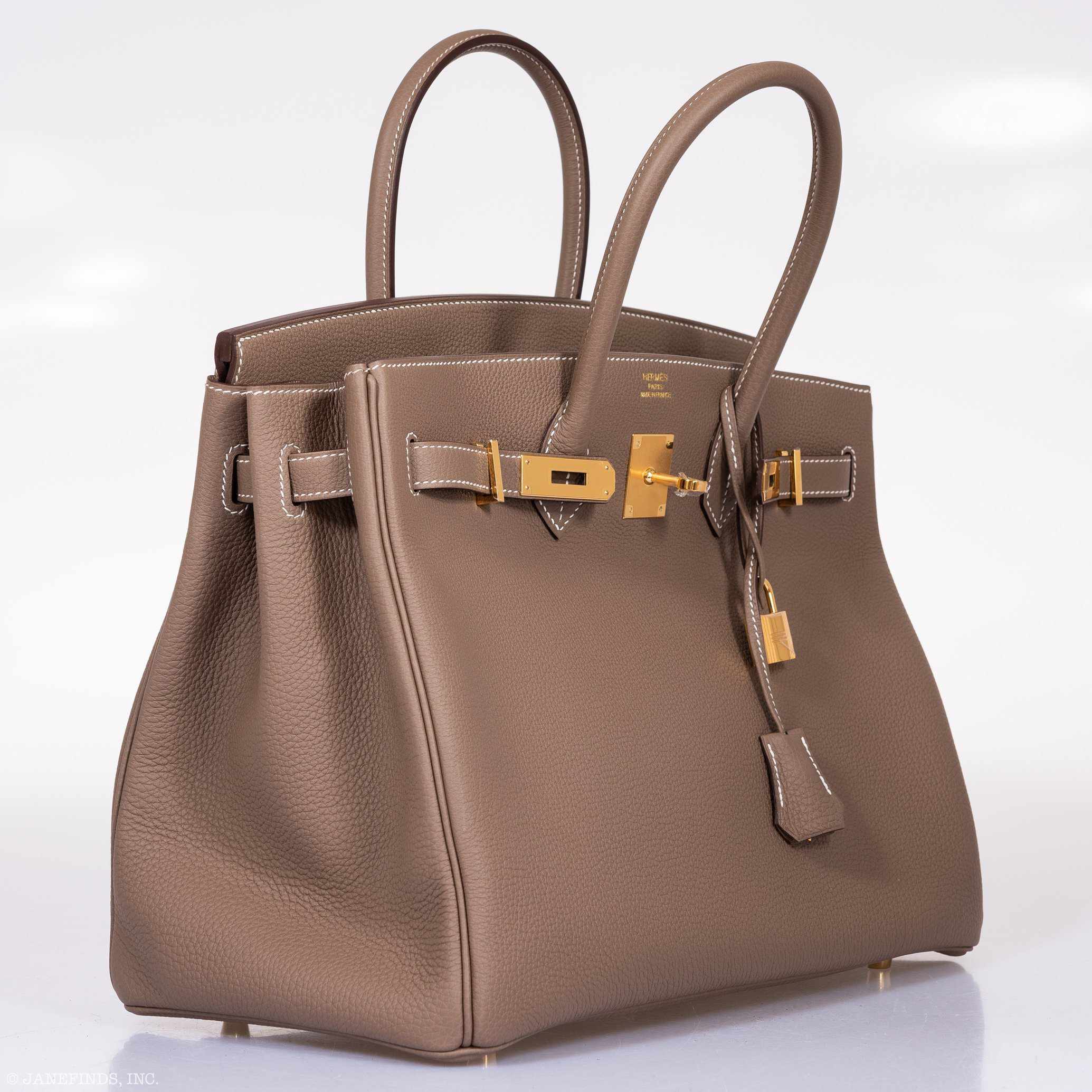 Hermès Birkin 35 Etoupe Togo Gold Hardware