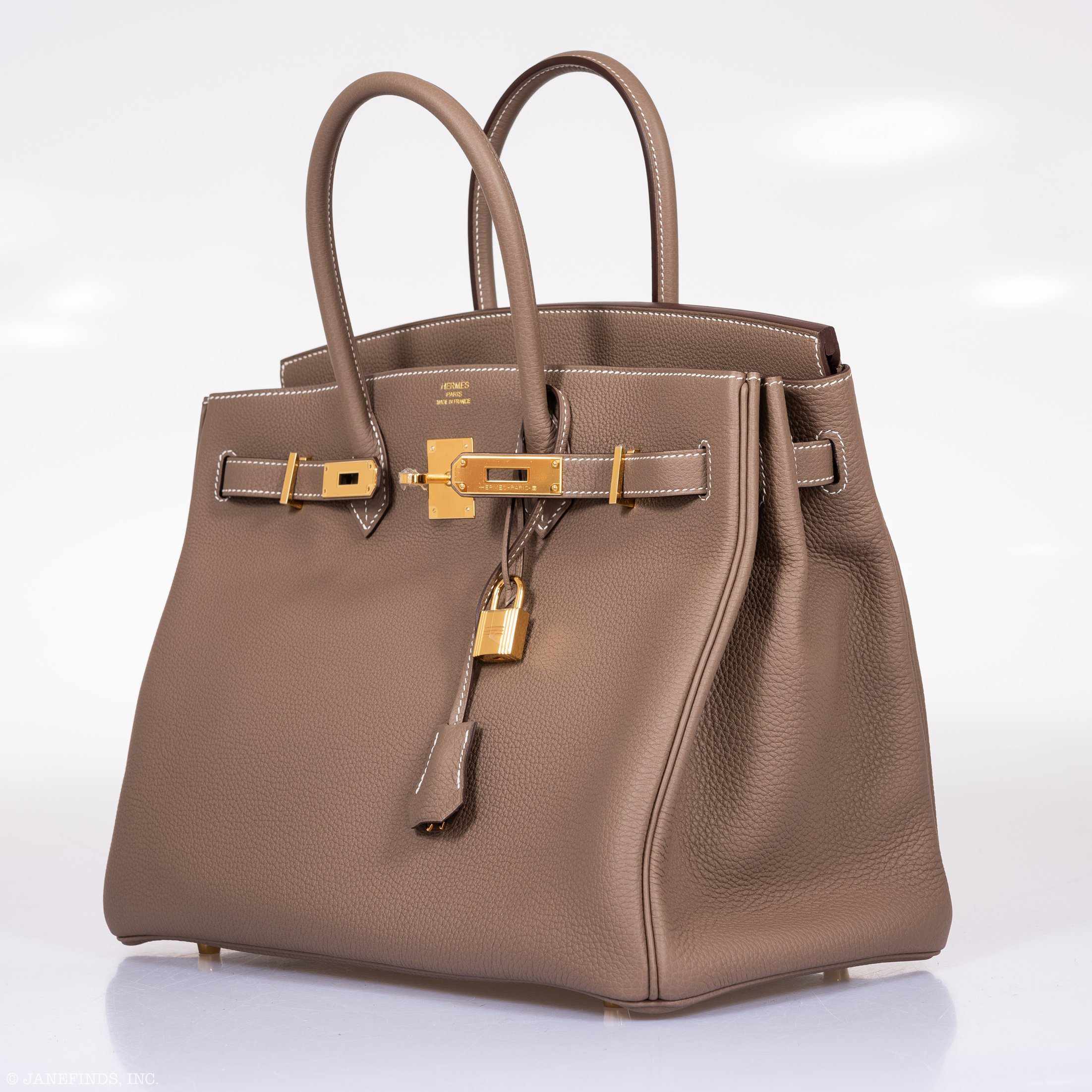 Hermès Birkin 35 Etoupe Togo Gold Hardware
