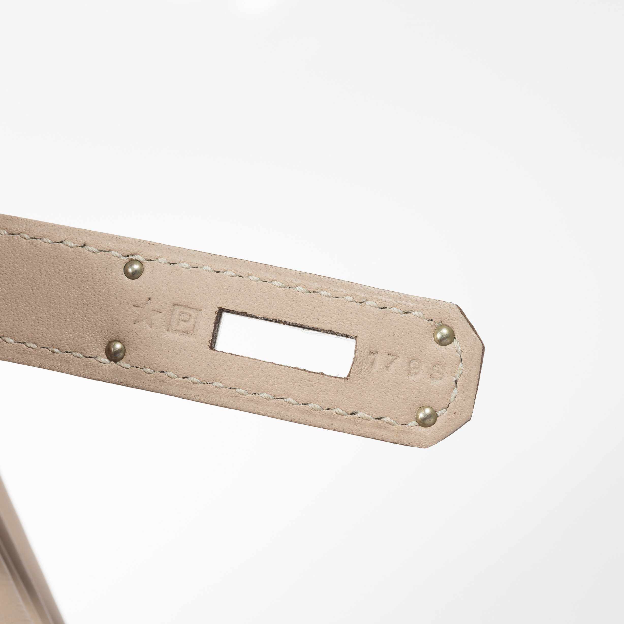 Hermès Birkin 35 Ghillies Argile Etoupe Swift Palladium Hardware