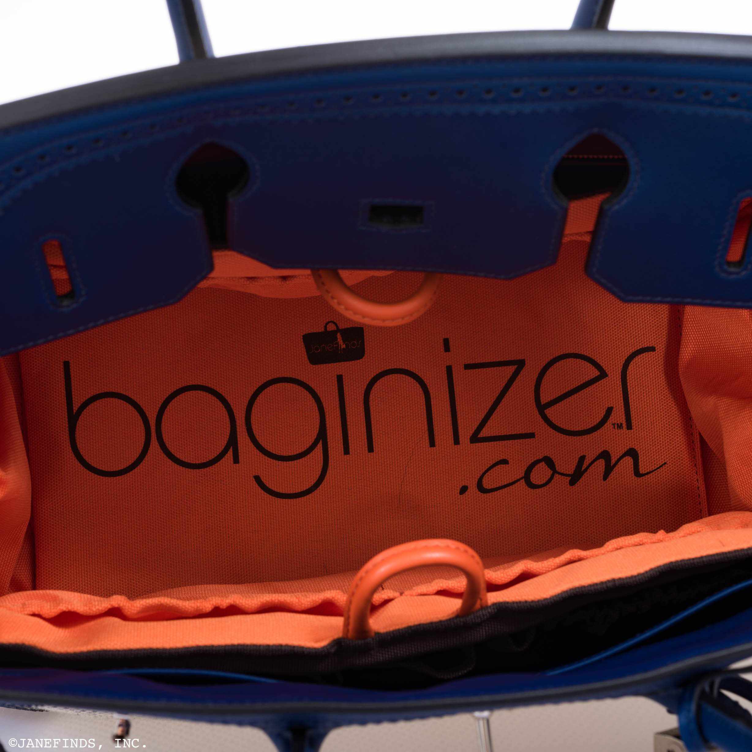 Hermès Birkin 35 Ghillies Bleu Saphir Swift Leather & Toile Palladium Hardware