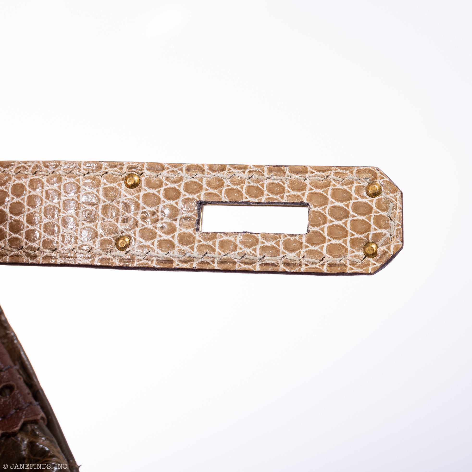 Hermès Birkin 35 Ghillies Grand Marriage Tri-Exotic Permabrass Hardware