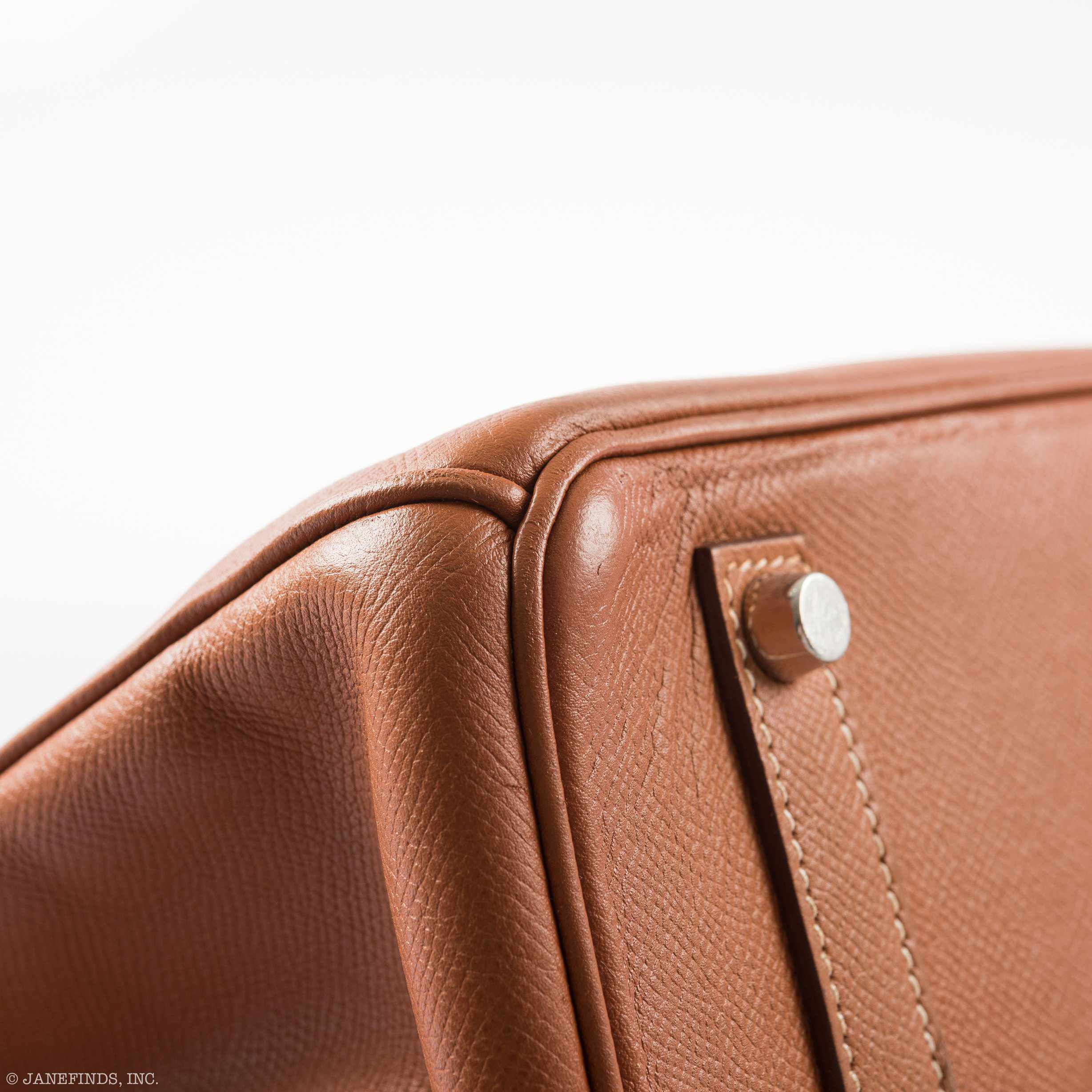 Hermès Birkin 35 Gold Epsom Palladium Hardware