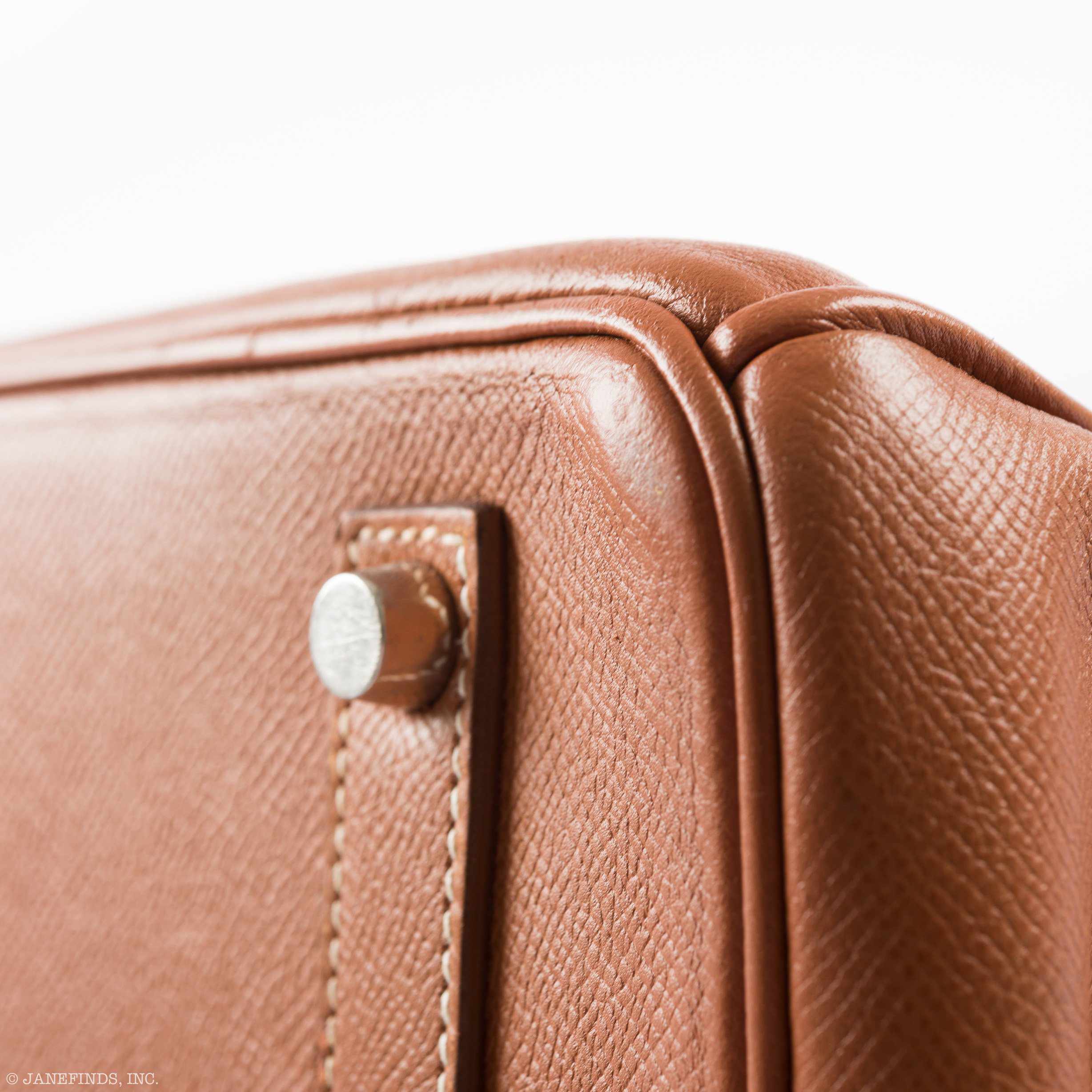 Hermès Birkin 35 Gold Epsom Palladium Hardware