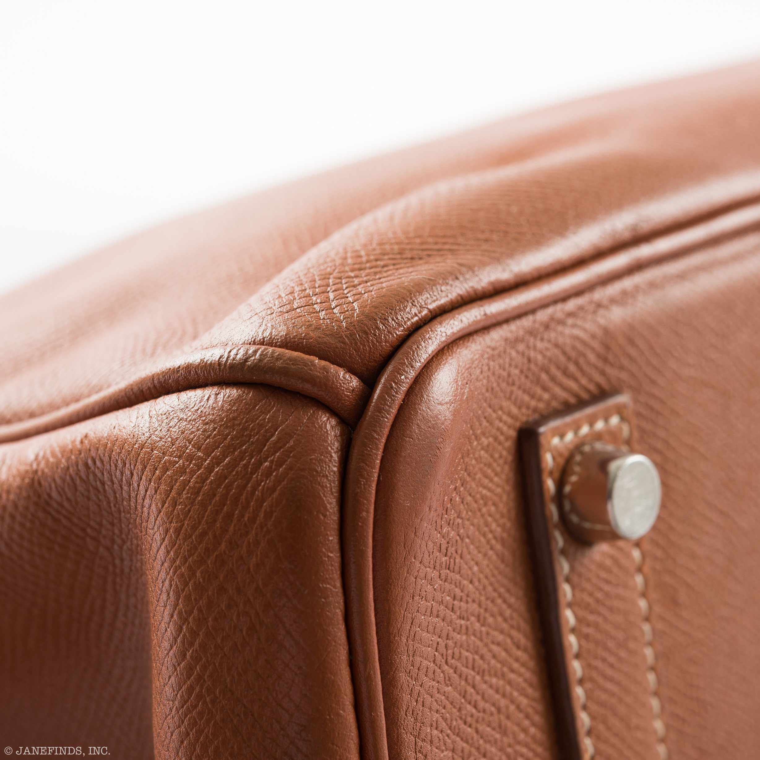 Hermès Birkin 35 Gold Epsom Palladium Hardware