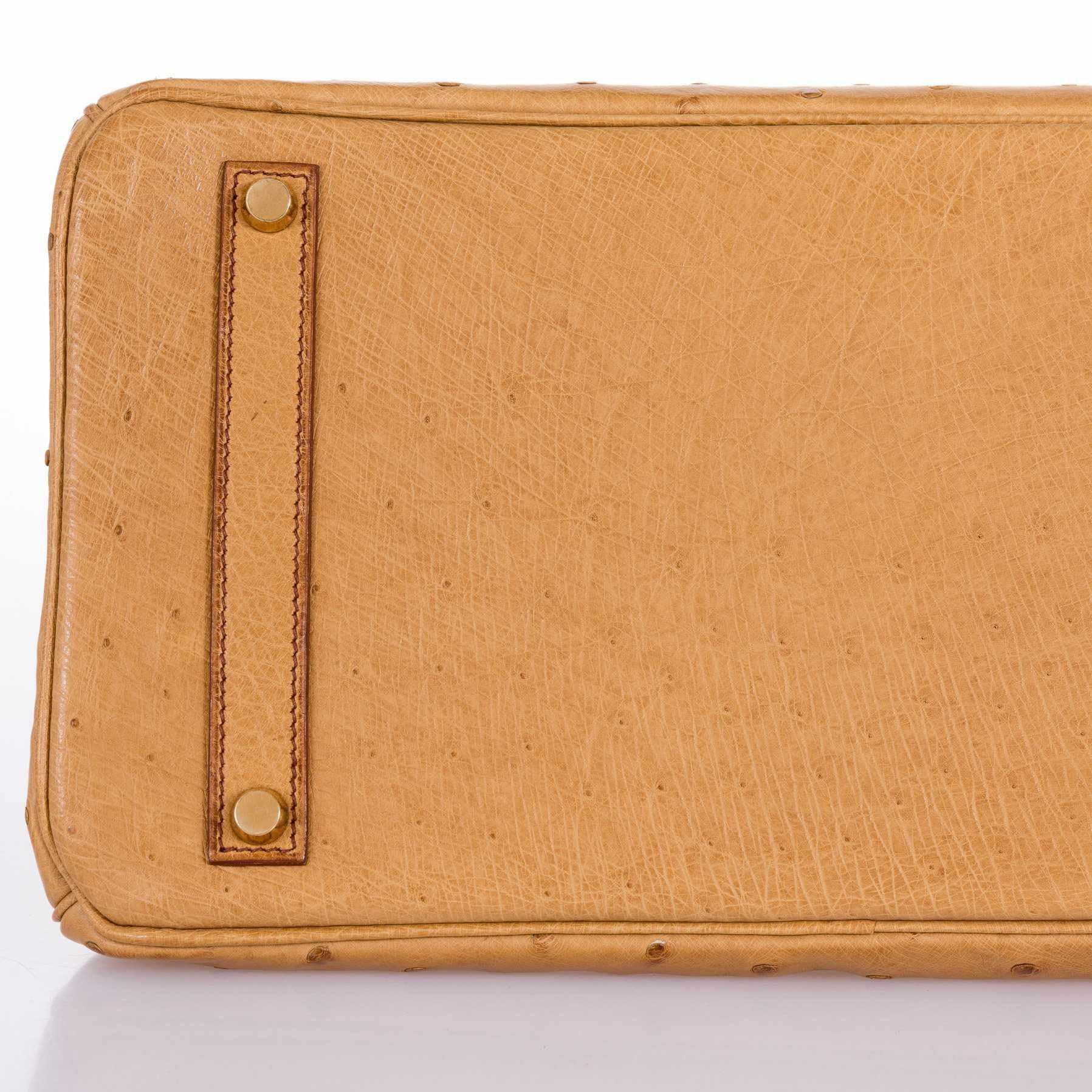 Hermès Birkin 35 Gold Ostrich Gold Hardware