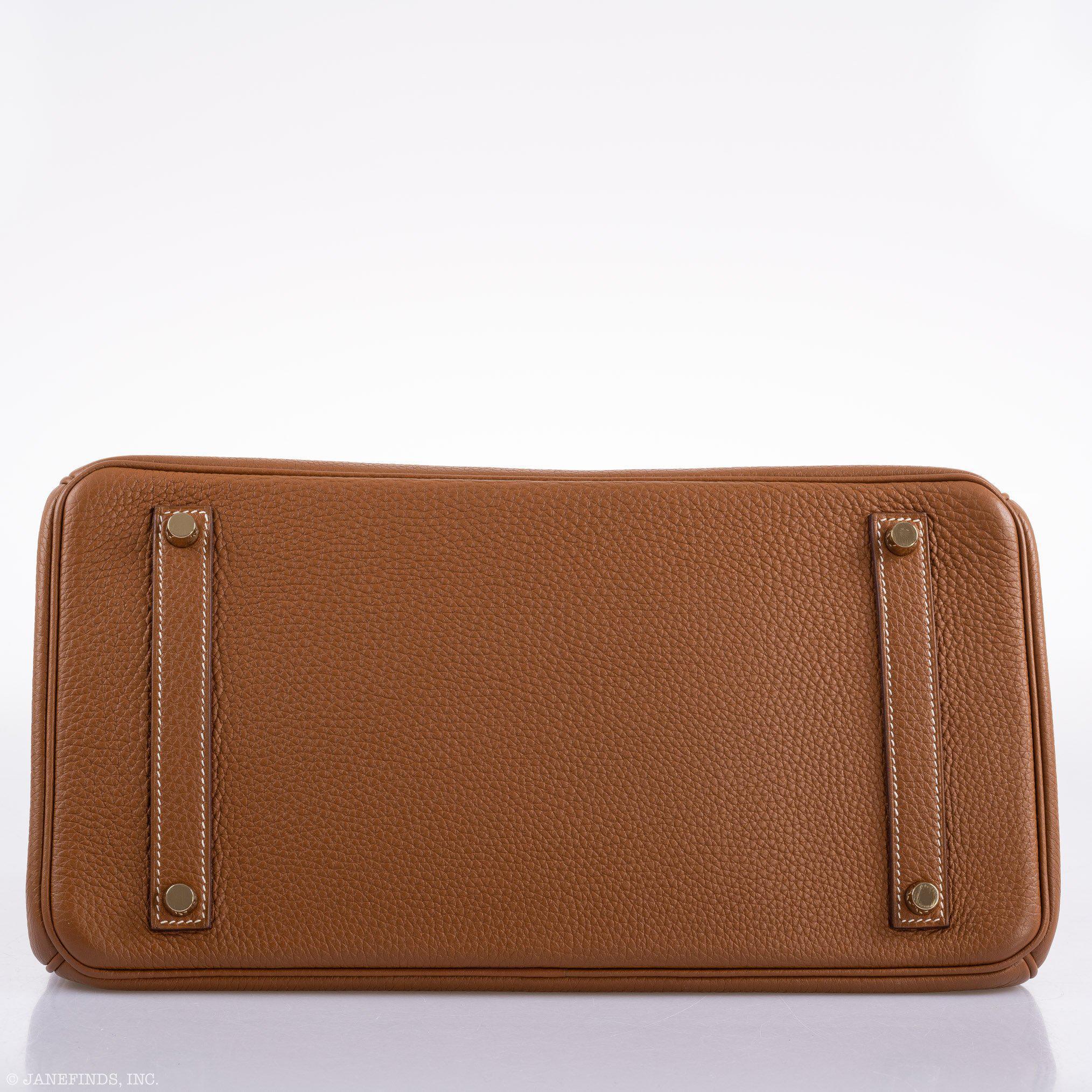 Hermès Birkin 35 Gold Togo Gold Hardware - Square O