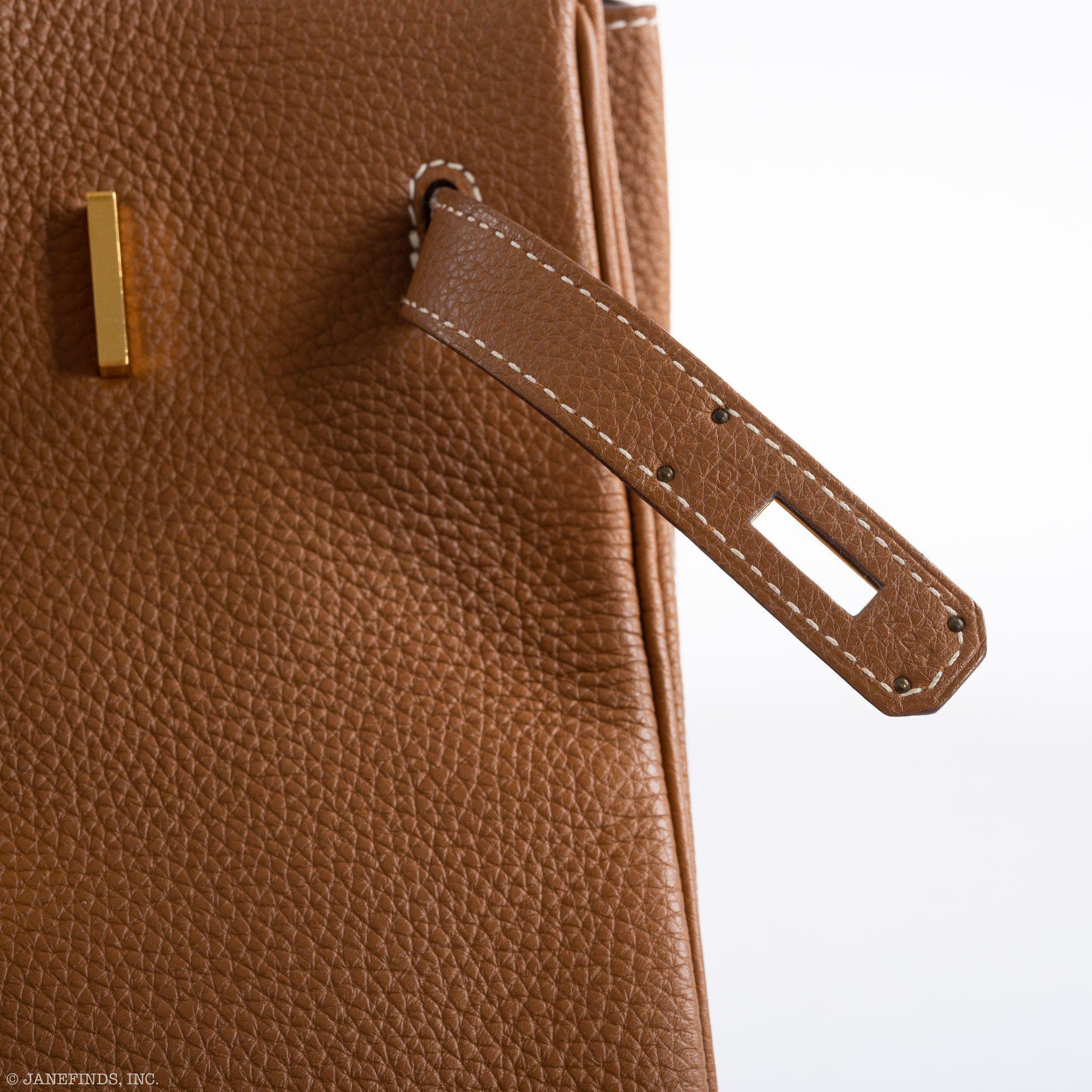 Hermès Birkin 35 Gold Togo Gold Hardware - Square O