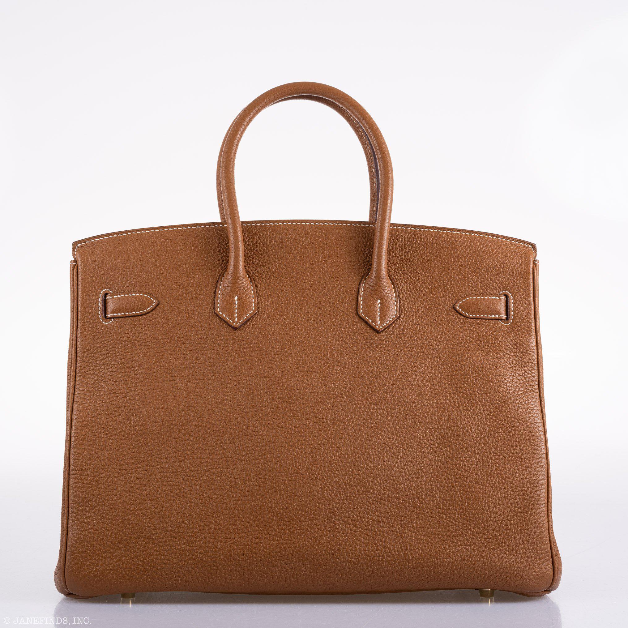 Hermès Birkin 35 Gold Togo Gold Hardware - Square O