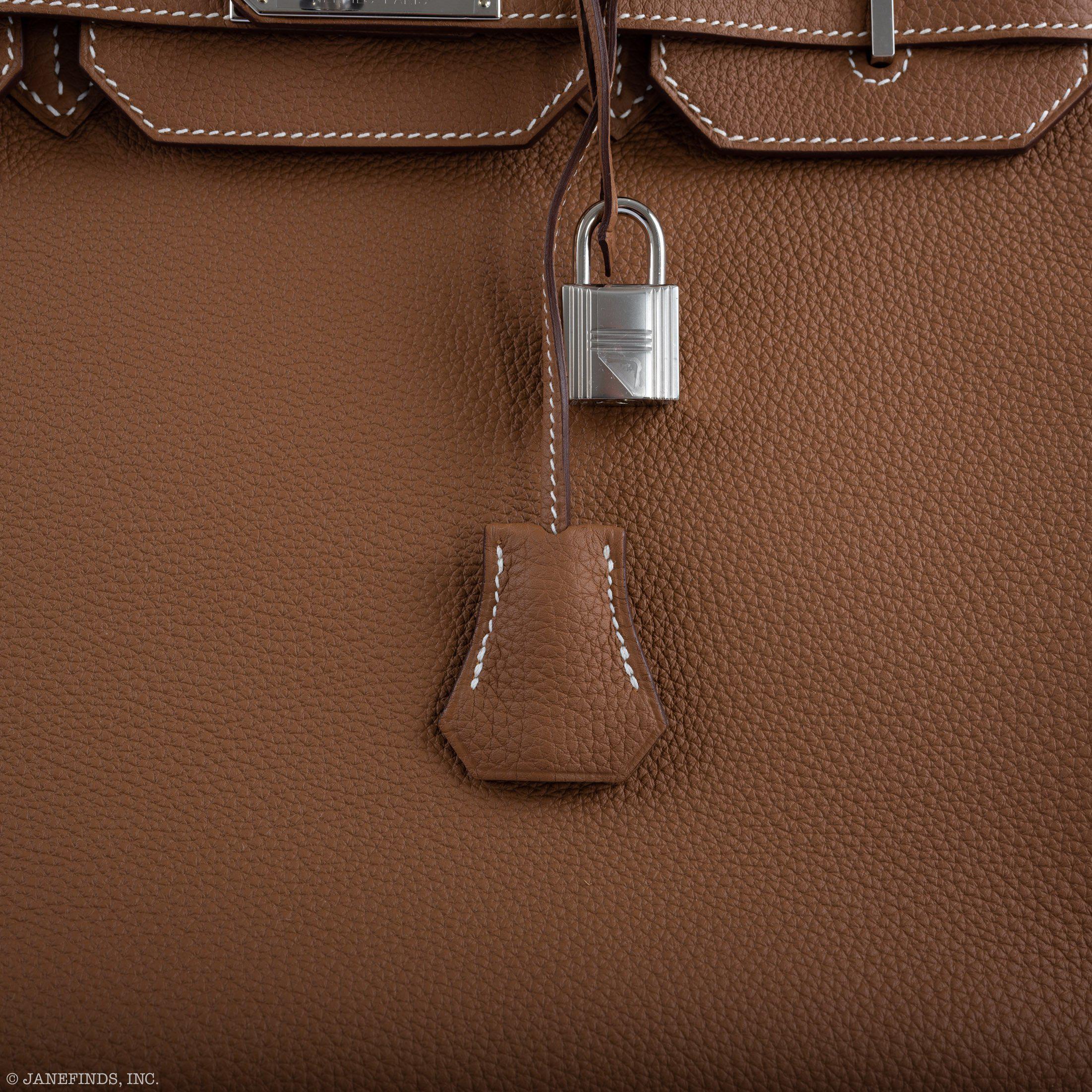 Hermès Birkin 35 Gold Togo with Palladium Hardware - 2020, Y