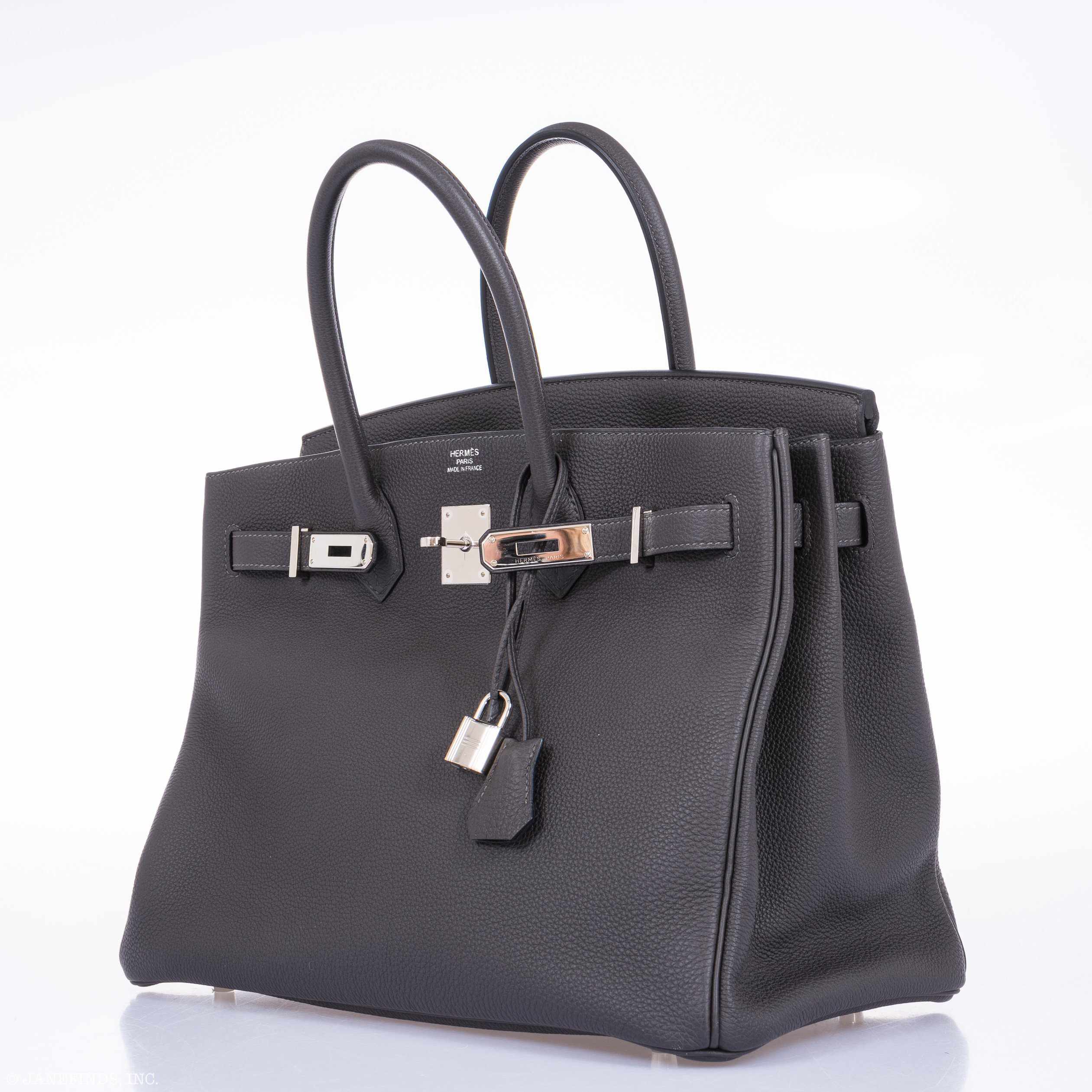 Hermès Birkin 35 Graphite Togo Palladium Hardware