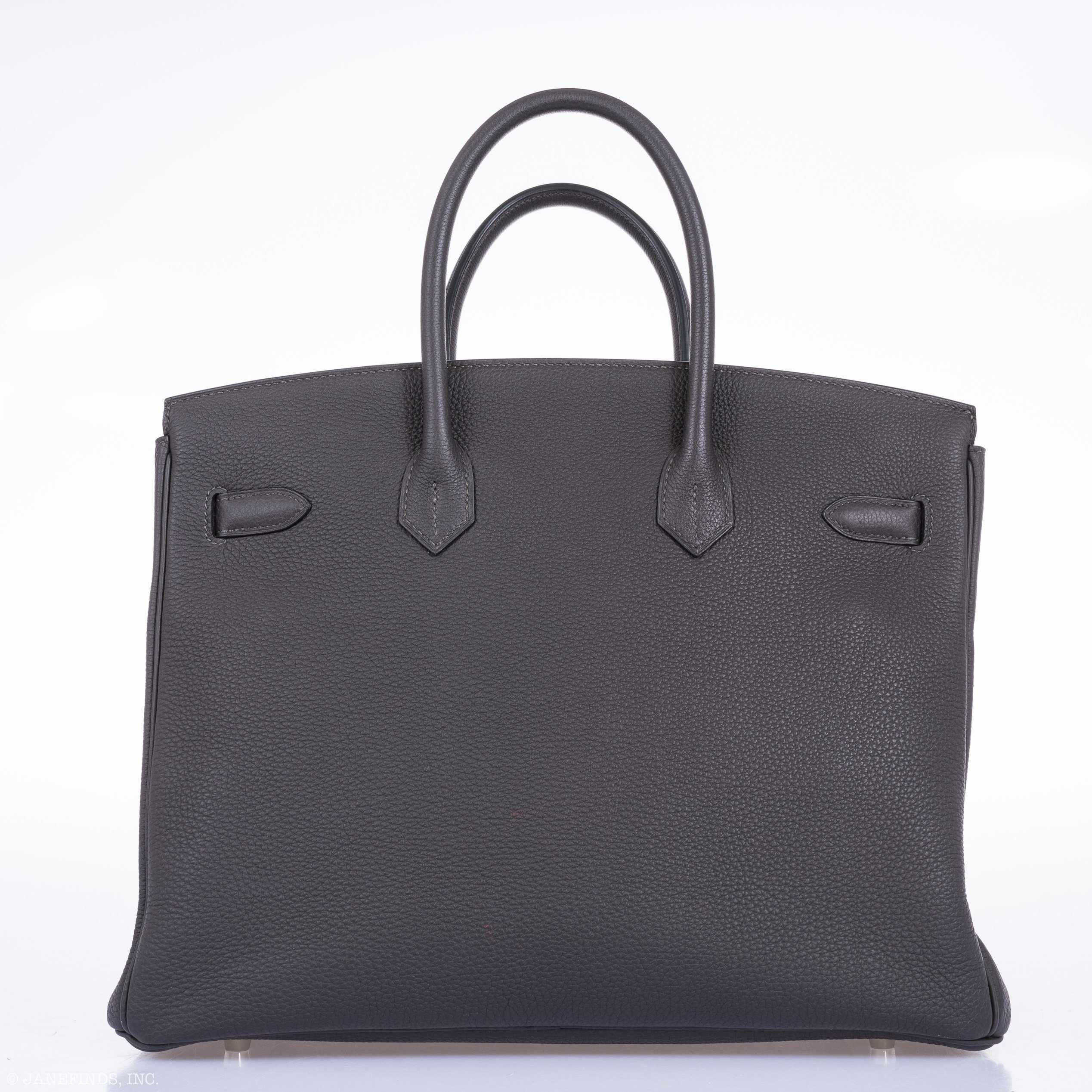 Hermès Birkin 35 Graphite Togo Palladium Hardware