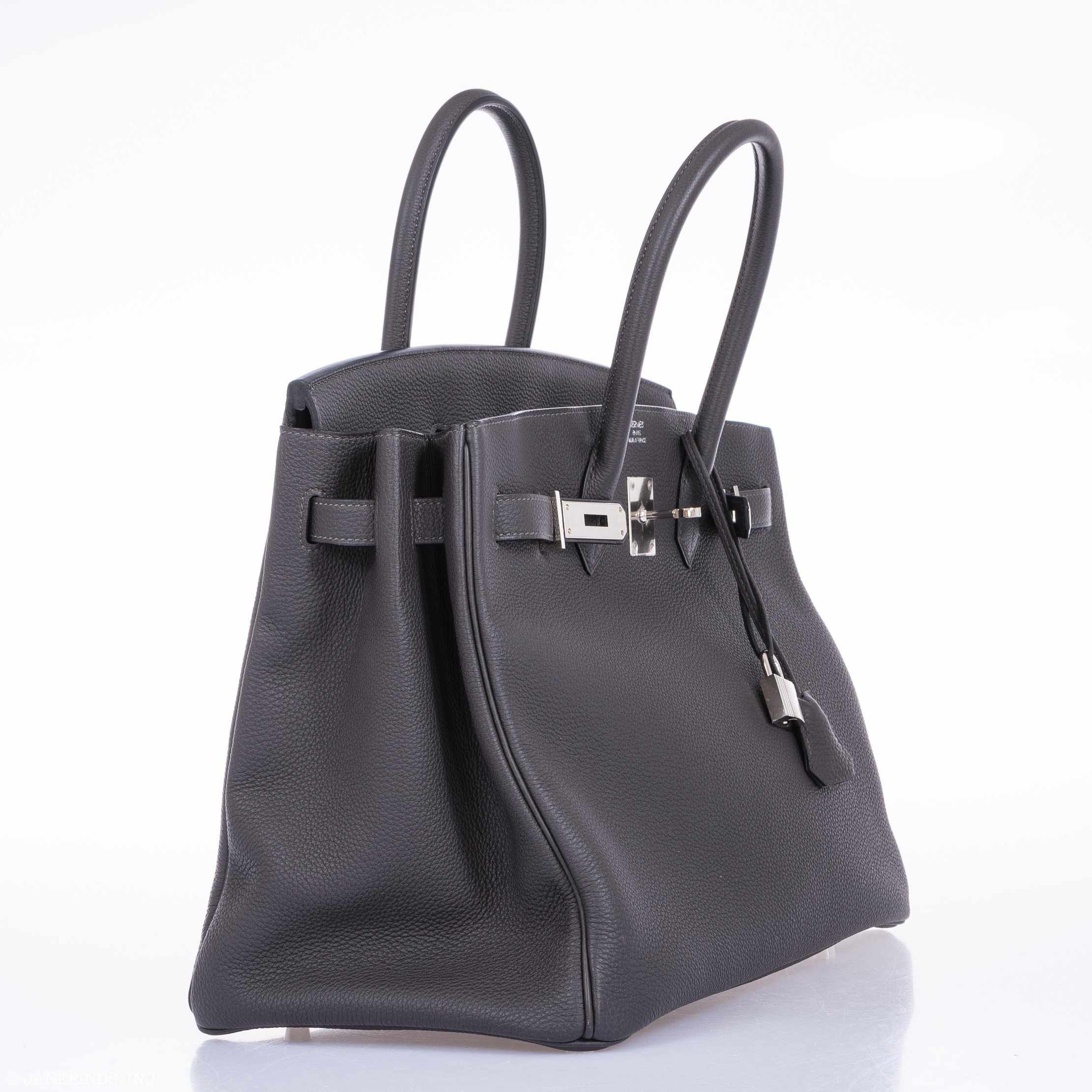 Hermès Birkin 35 Graphite Togo Palladium Hardware