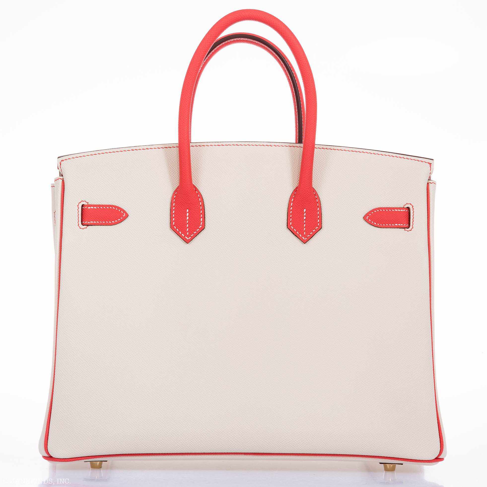 Hermès Birkin 35 HSS Craie, Rose Jaipur Epsom Brushed Gold Hardware