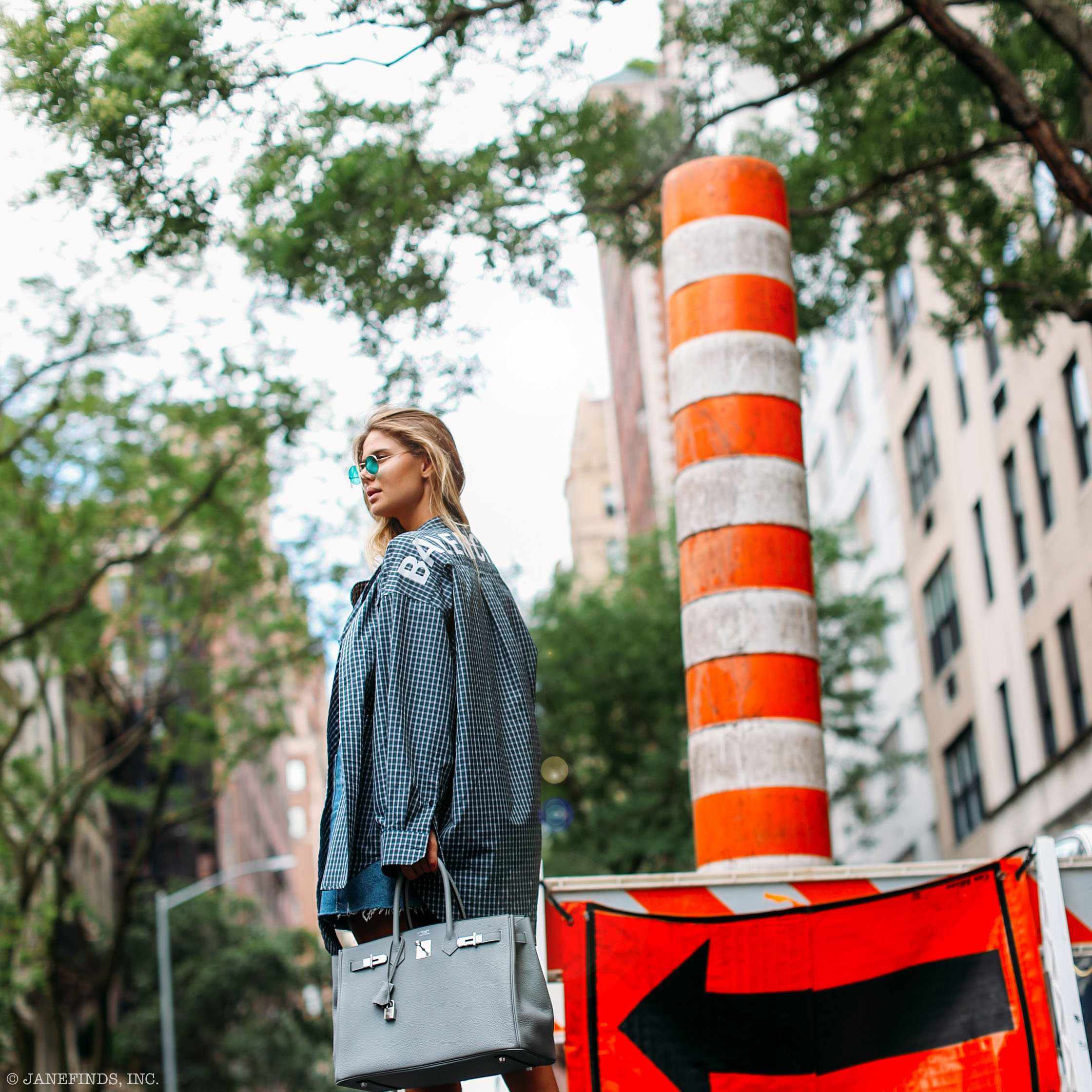 Hermès Birkin 35 HSS Gris Mouette & Vert Fonce Togo Palladium Hardware