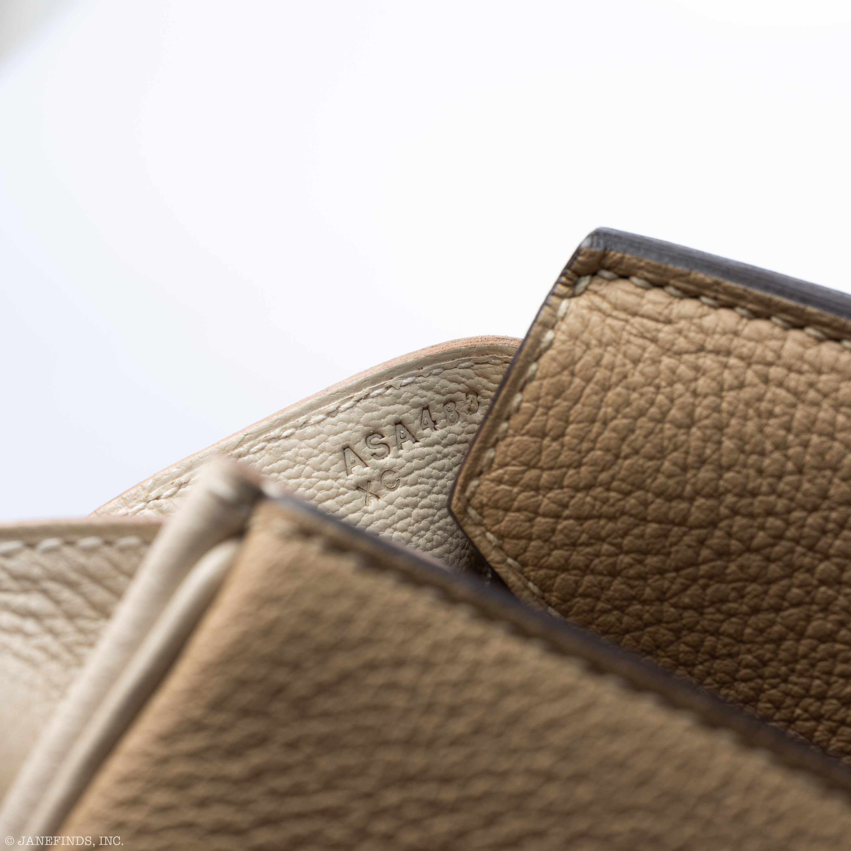 Hermès Birkin 35 HSS Trench & Gris Perle Togo Permabrass Hardware - 2017