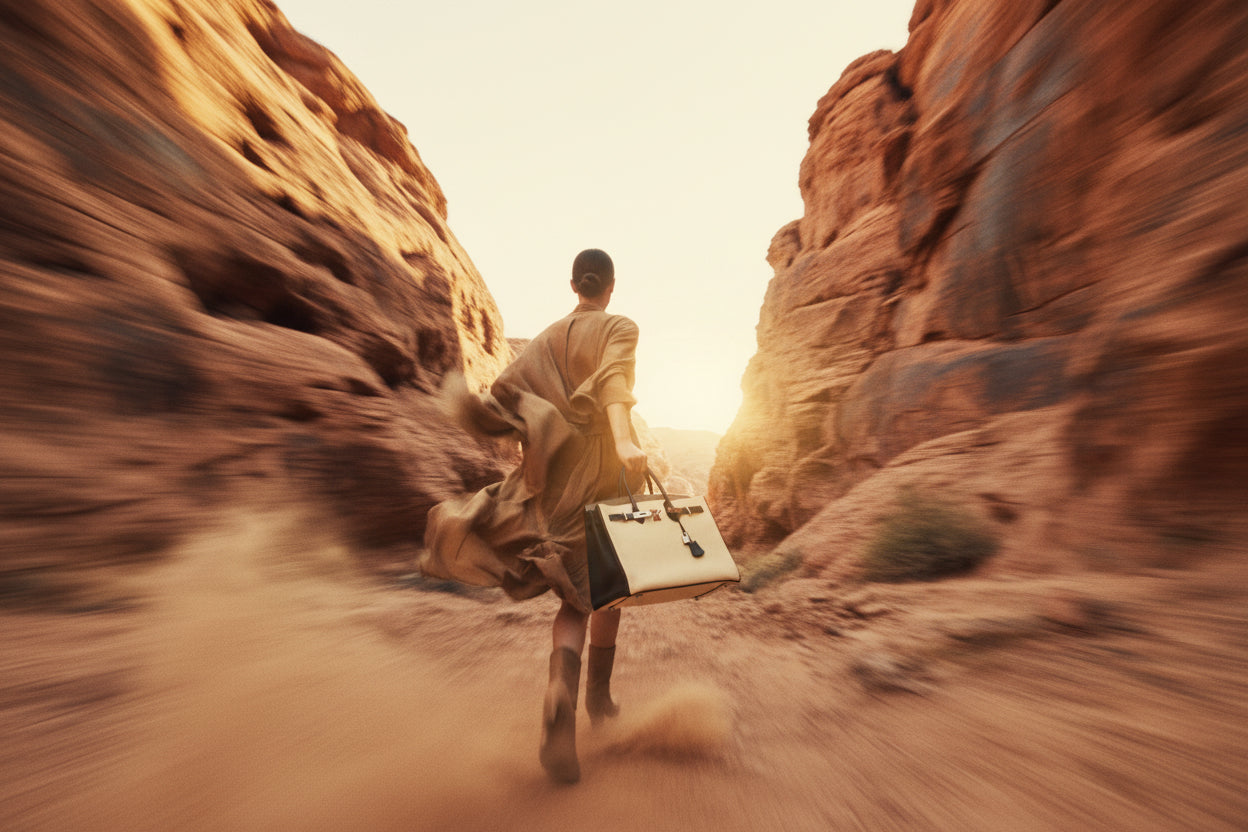 Hermès Birkin 35 HSS Tri-Color Parchment, Etoupe & Black Togo Palladium Hardware