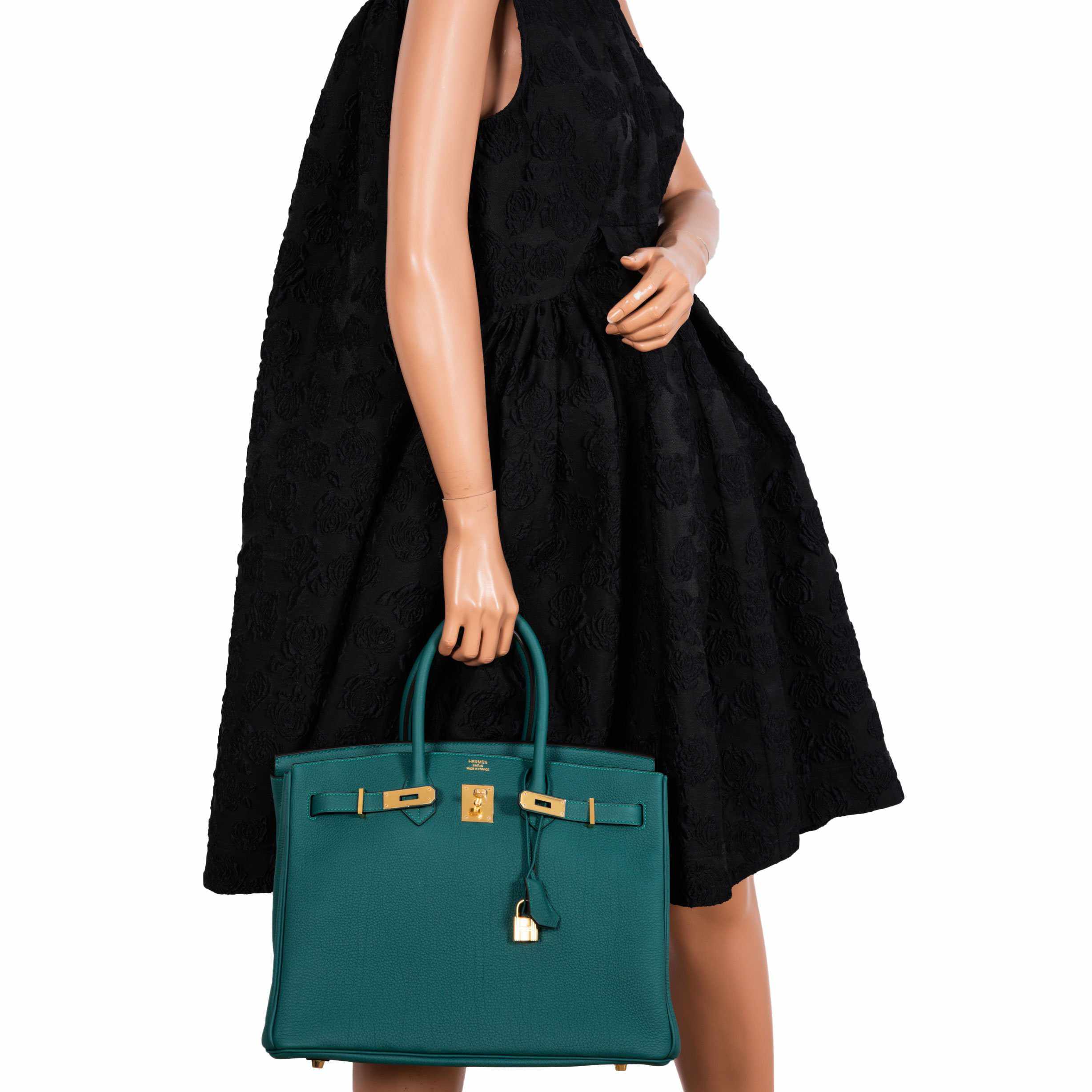 Hermès Birkin 35 Malachite Togo Gold Hardware