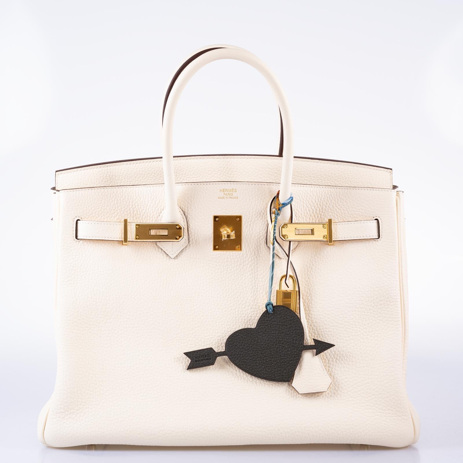 Hermès Birkin 35 Nata Clemence with Gold Hardware