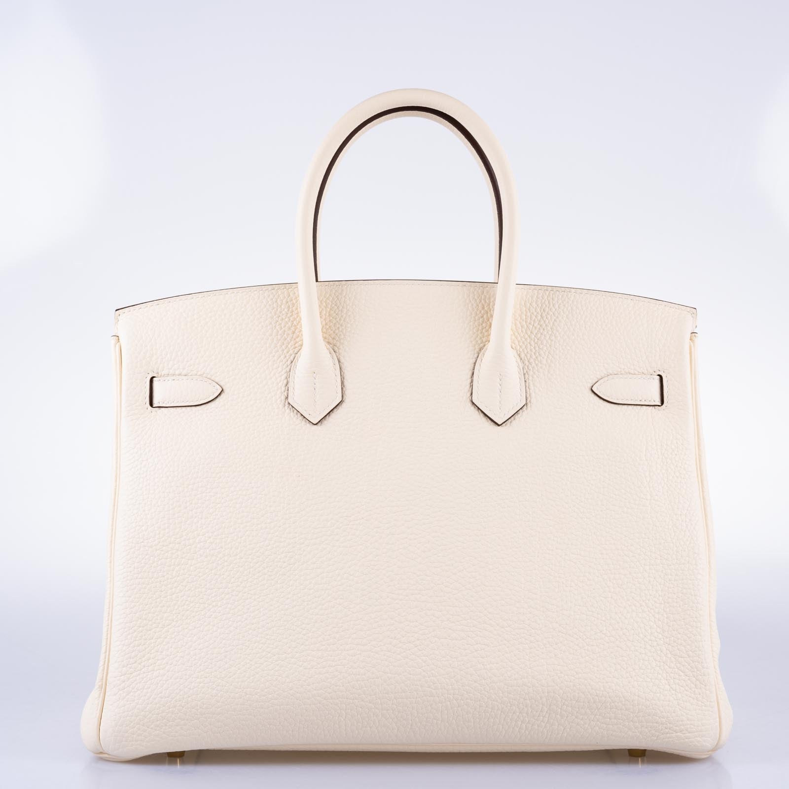 Hermès Birkin 35 Nata Clemence with Gold Hardware