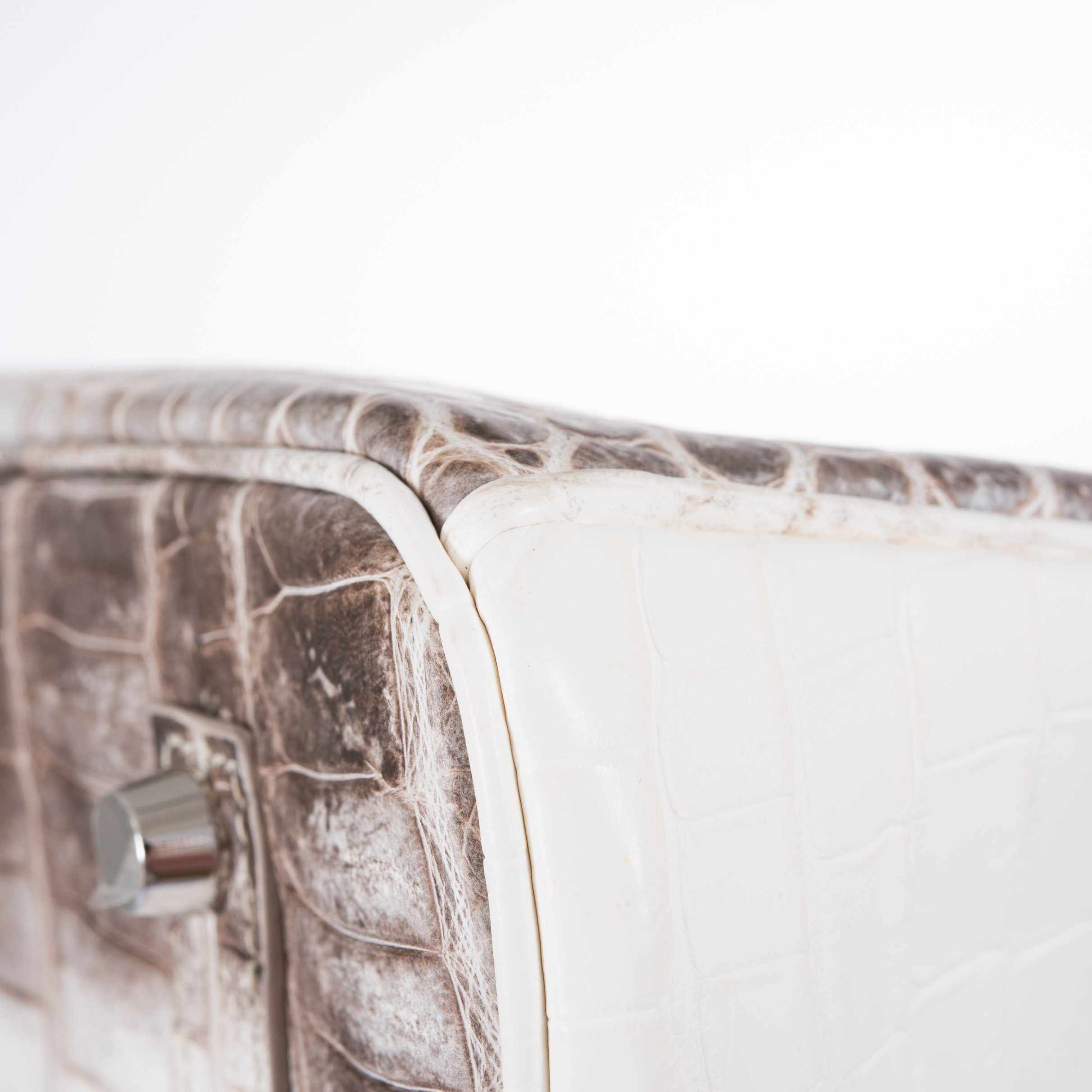 Hermès Birkin 35 Niloticus Crocodile Himalayan Palladium Hardware