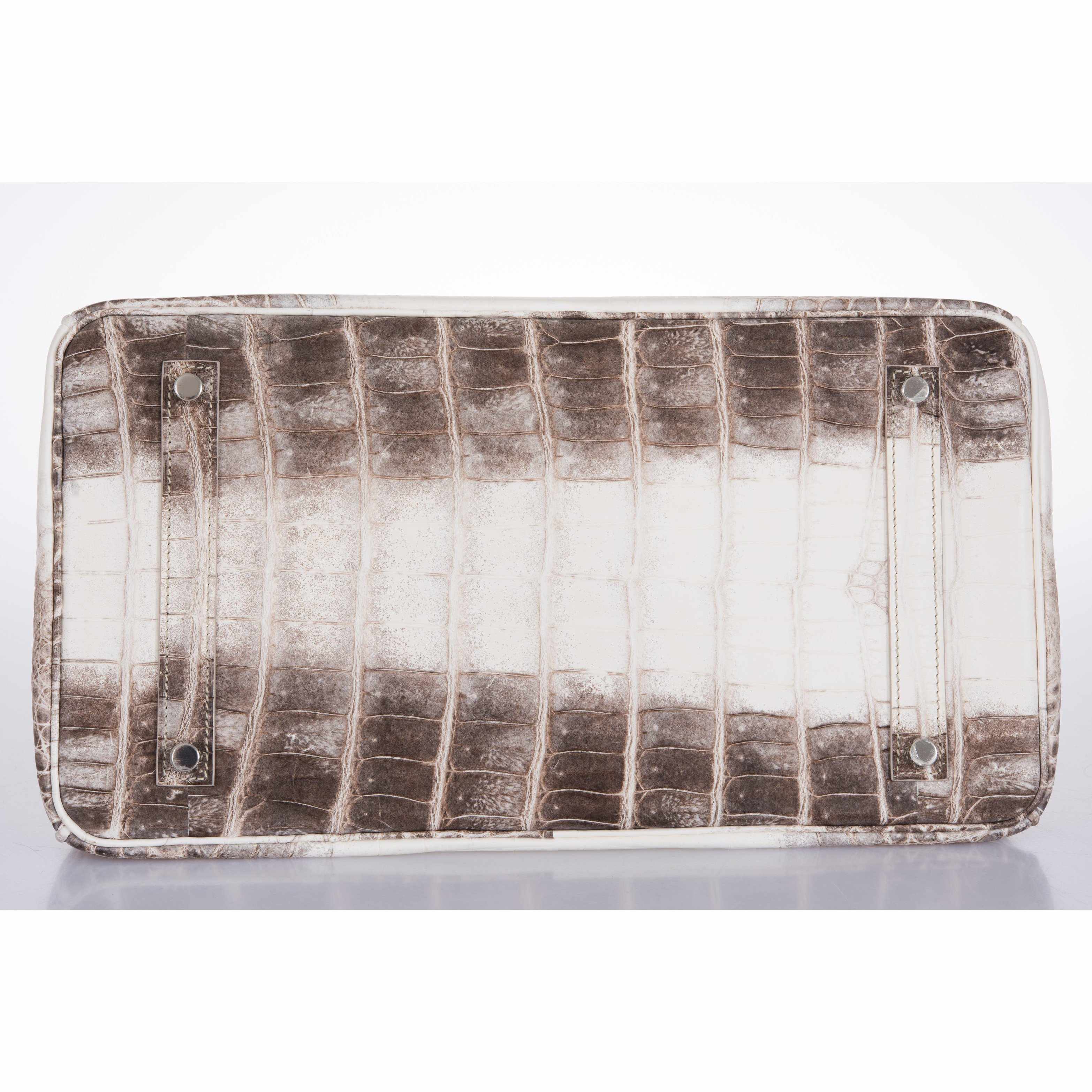 Hermès Birkin 35 Niloticus Crocodile Himalayan Palladium Hardware