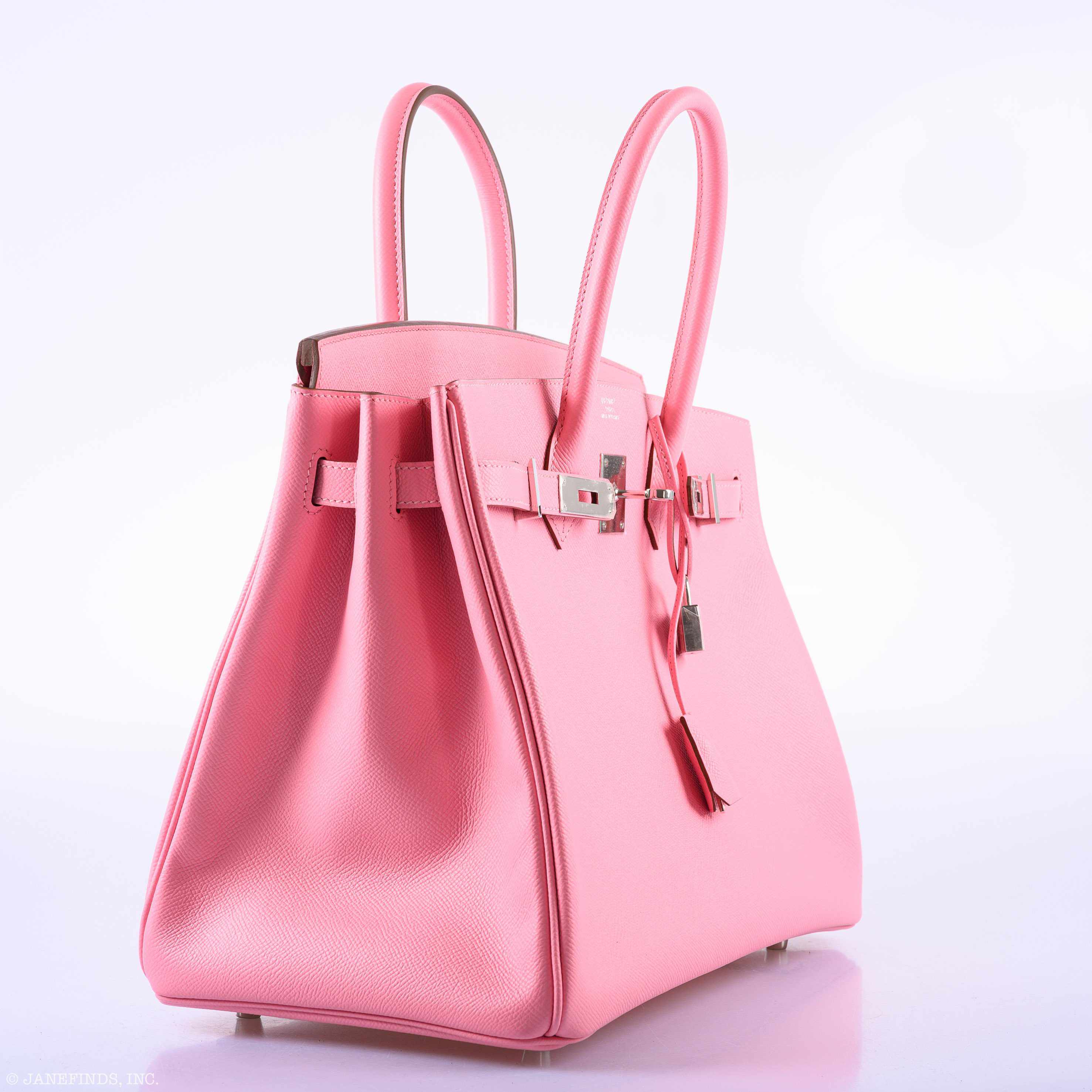 Hermès Birkin 35 Rose Confetti Epsom Palladium Hardware - 2015, T