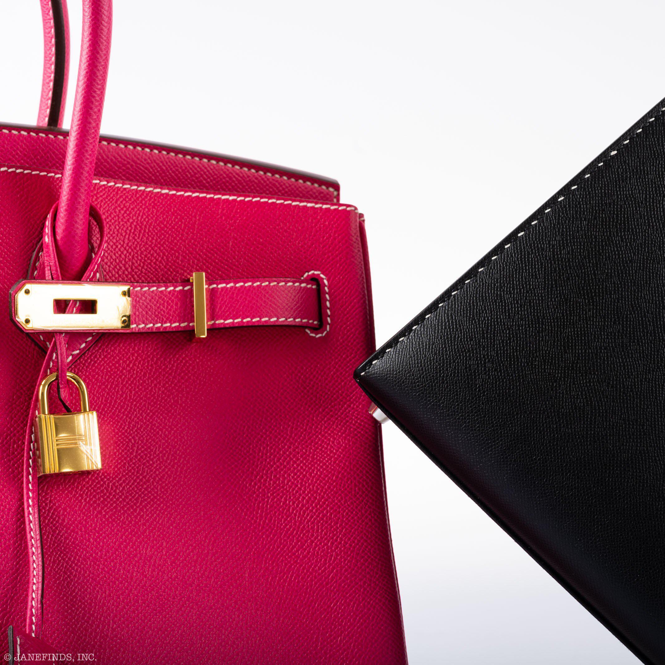 Hermès Birkin 35 Rose Tyrien Epsom Gold Hardware