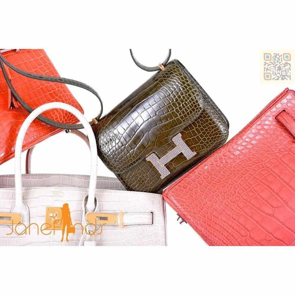 Hermès Birkin 35 Rouge Indian Matte Alligator Palladium Hardware