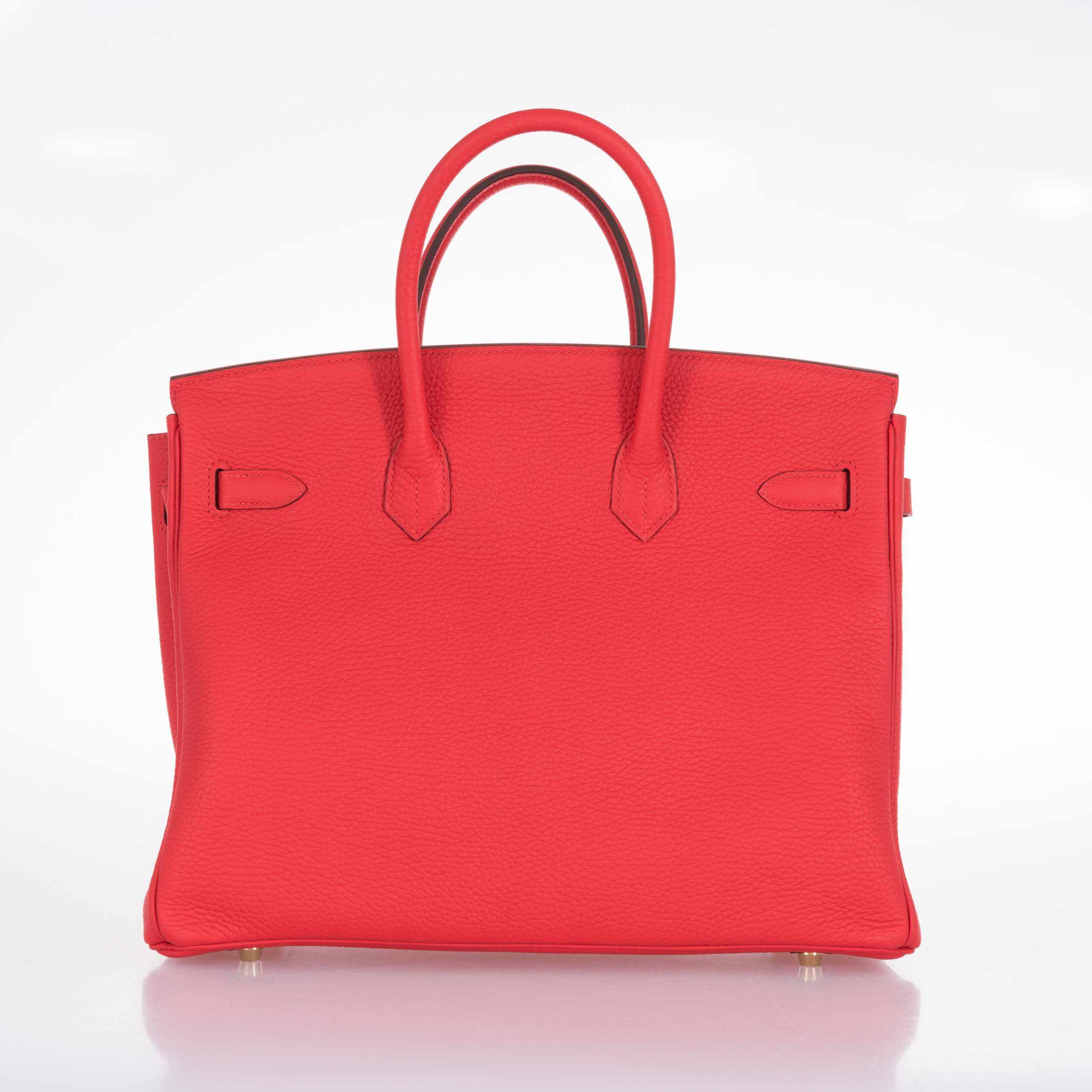 Hermès Birkin 35 Rouge Tomate Clemence Gold Hardware
