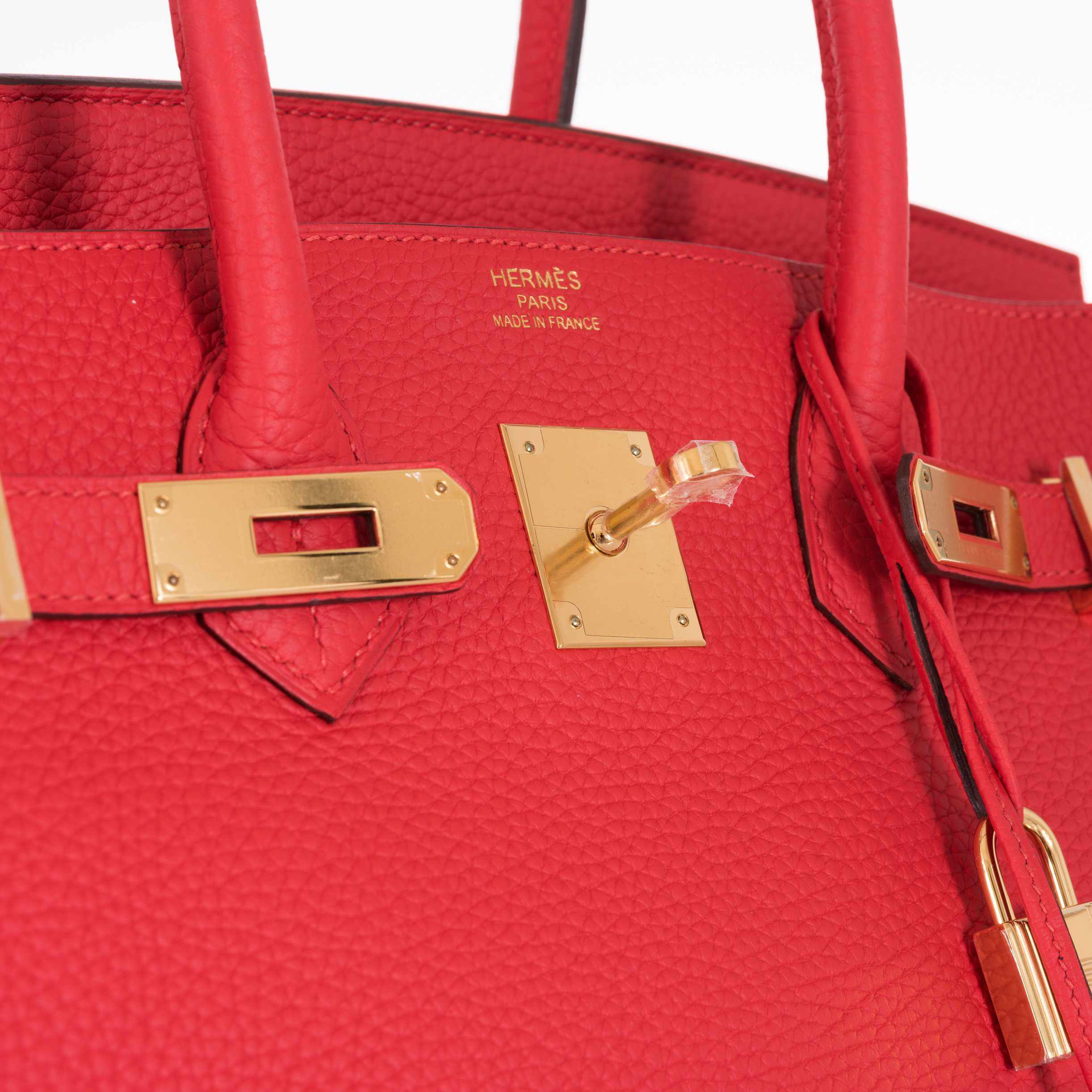 Hermès Birkin 35 Rouge Tomate Clemence Gold Hardware