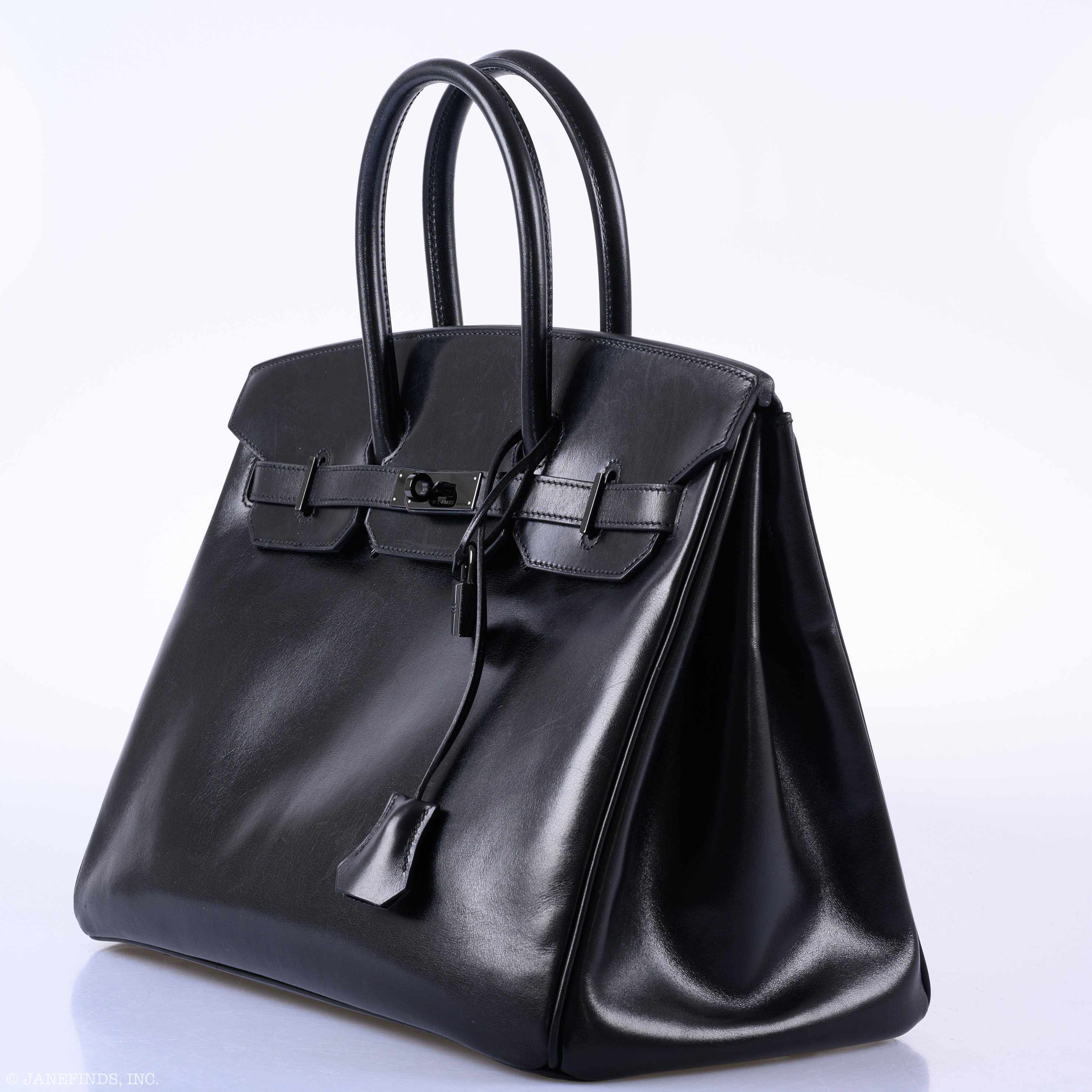 Hermès Birkin 35 SO BLACK Box Calf PVD Hardware